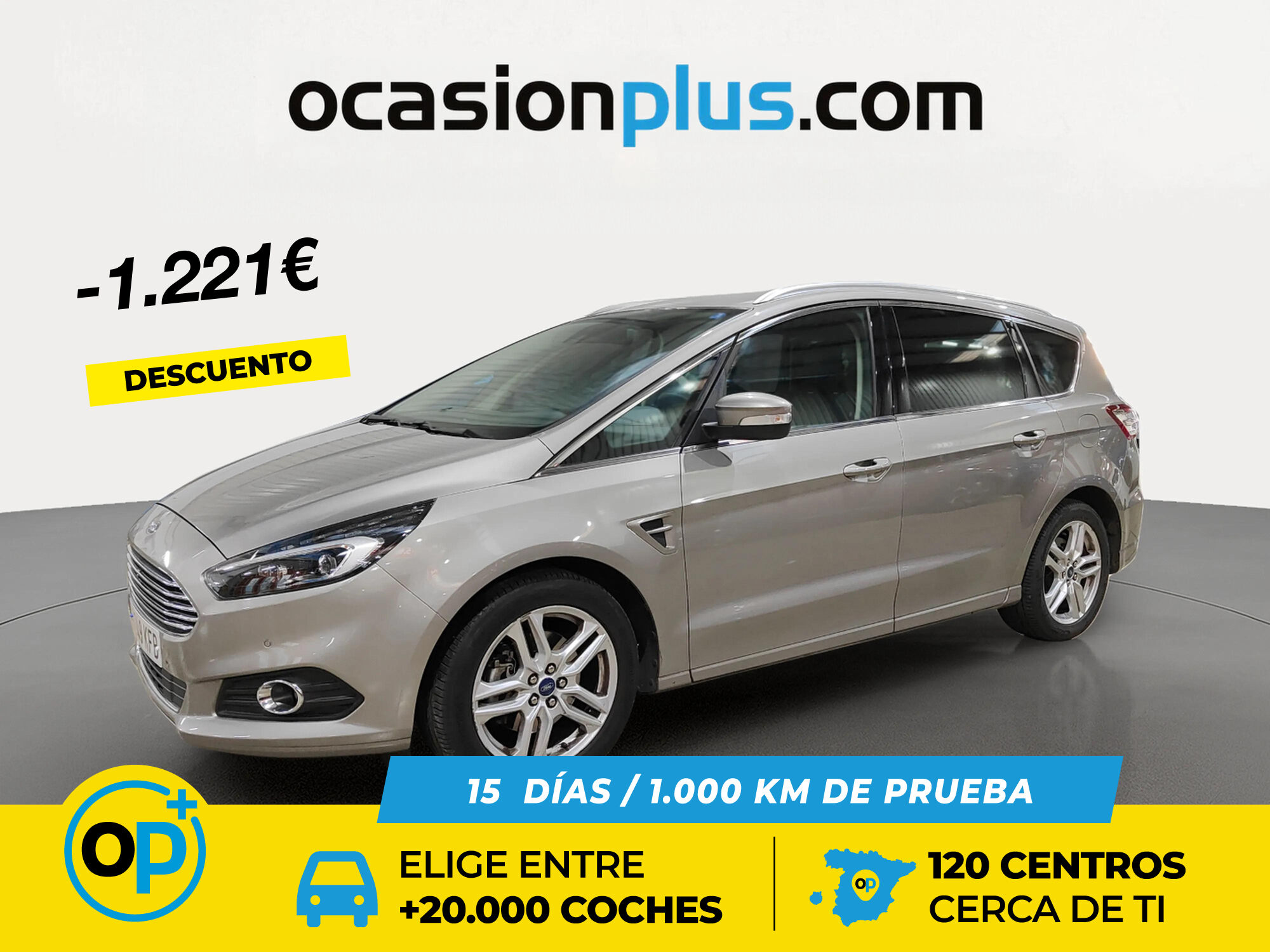 FORD S-Max (2.0 TDCI Titanium 110 kW (150 CV)) en Madrid