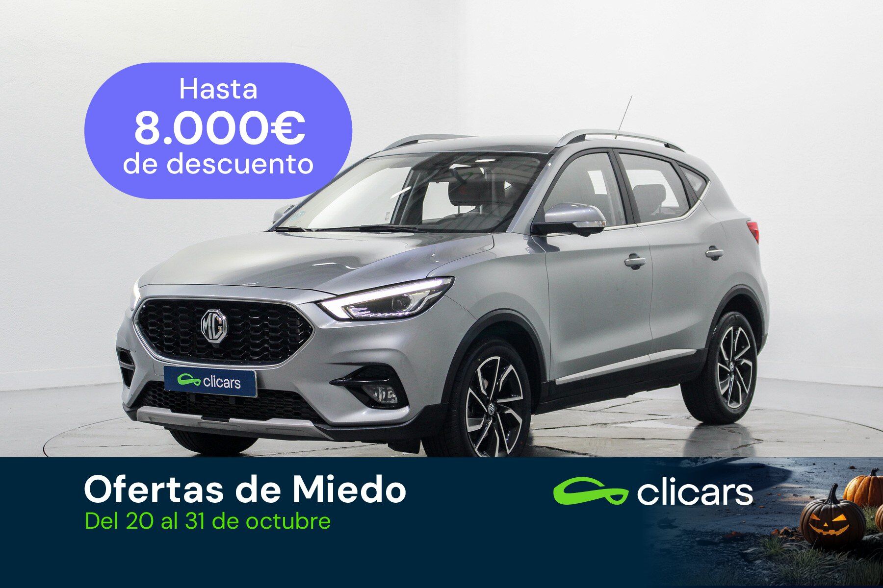 MG ZS (ZS 1.0 T-GDI Luxury Aut. 82kW) en Madrid