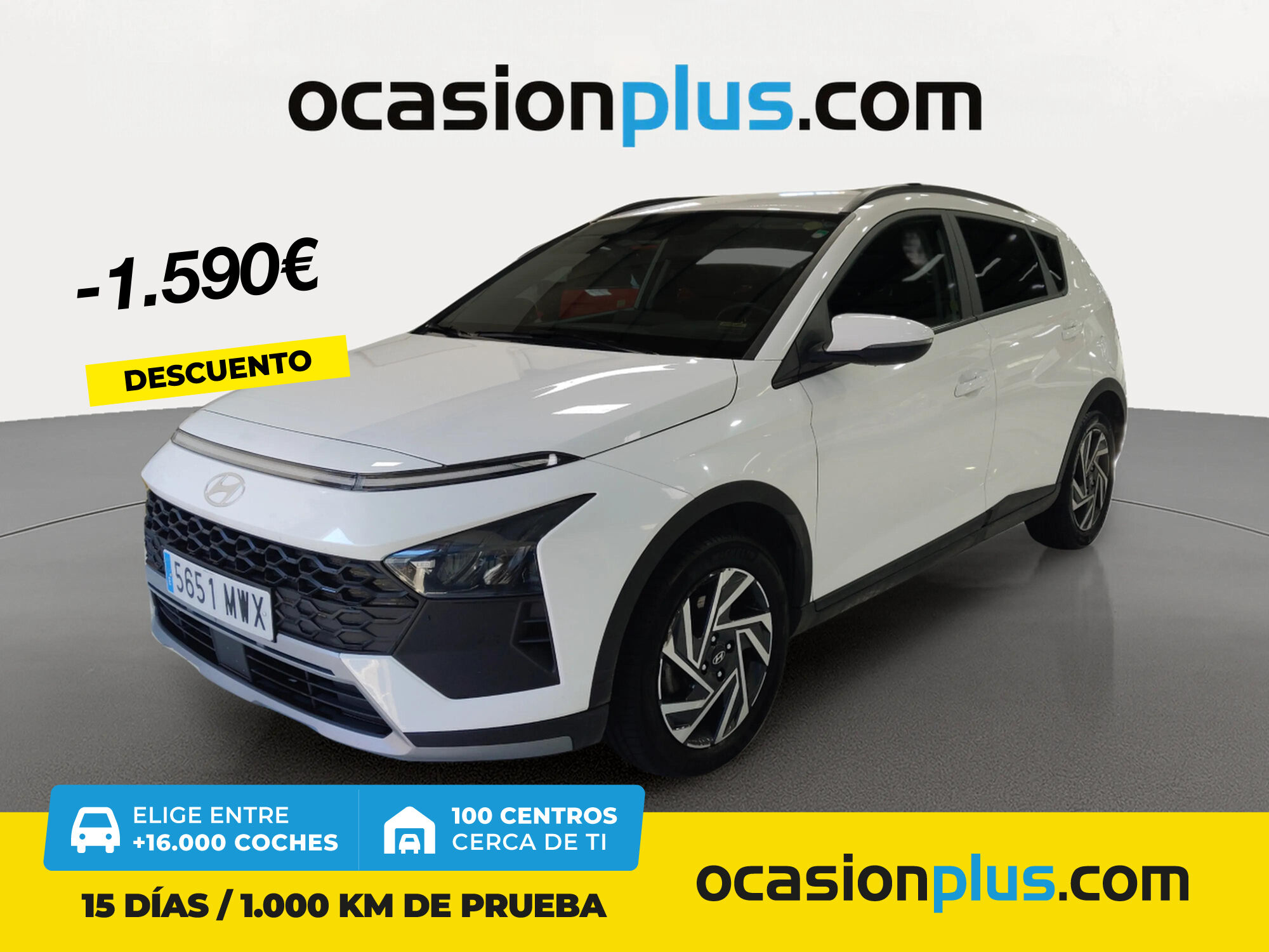 HYUNDAI Bayon (1.0 TGDI 48V Maxx 74 kW (100 CV)) en Madrid