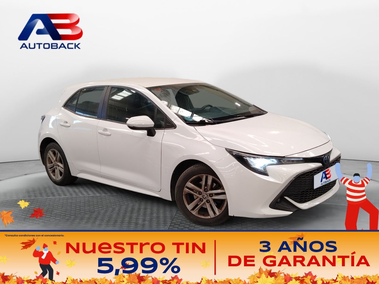 TOYOTA Corolla (1.8 125H ACTIVE TECH E-CVT) en Madrid