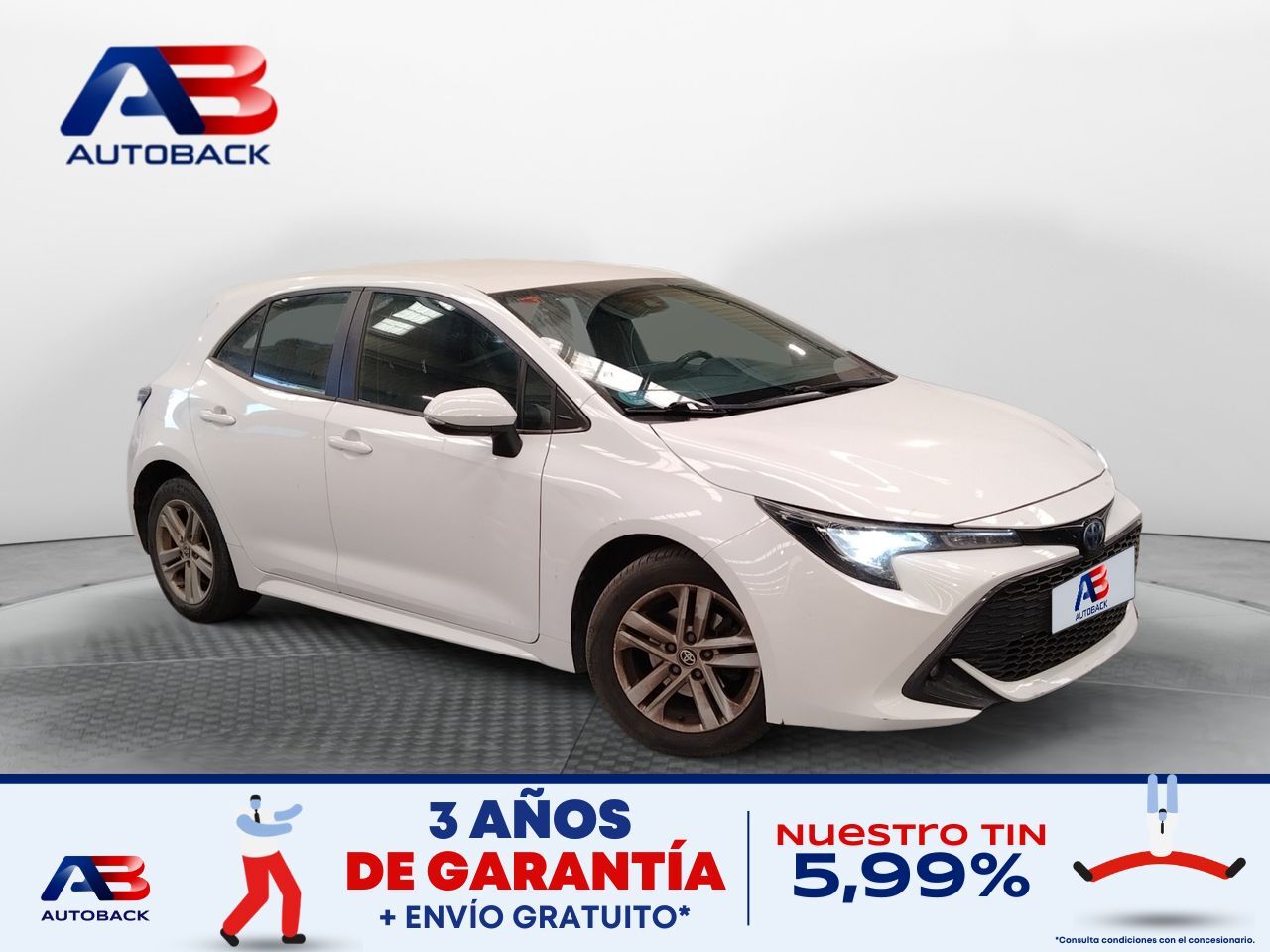 TOYOTA Corolla (1.8 125H ACTIVE TECH E-CVT) en Madrid
