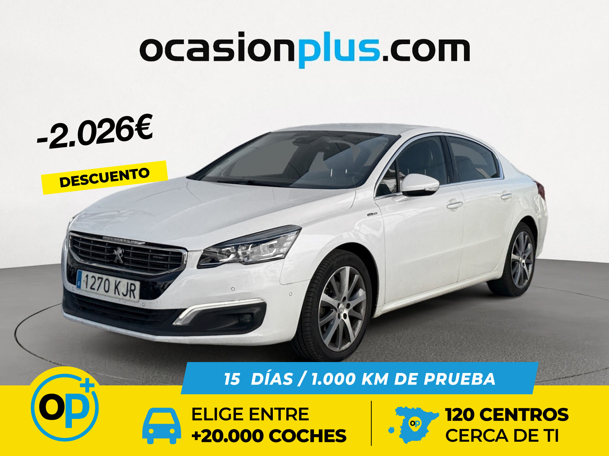 PEUGEOT 508 (2.0 BlueHDI GT Line 110 kW (150 CV)) en Madrid