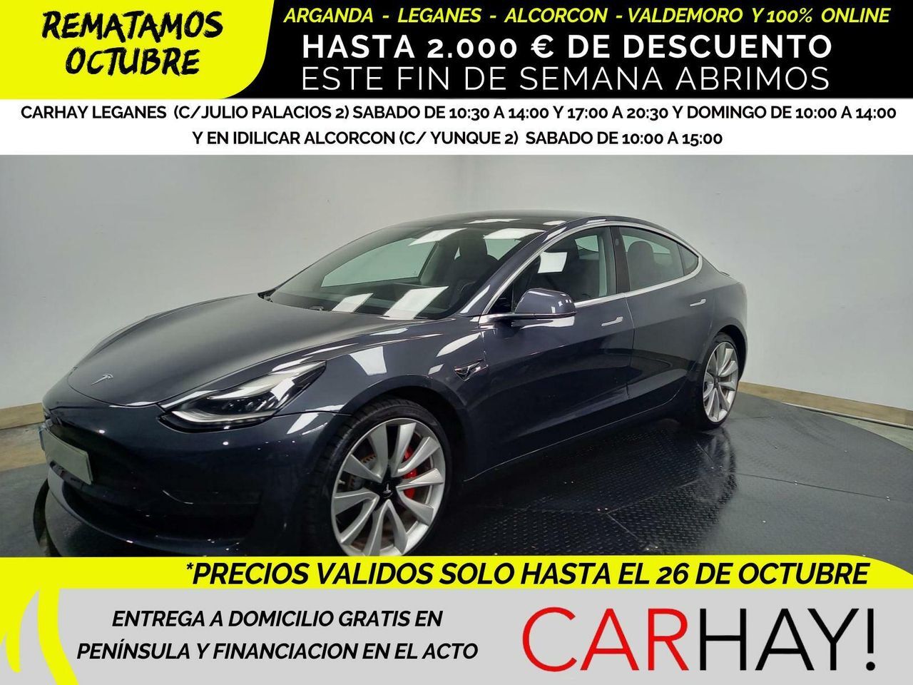 TESLA Model S (75 KWH PERFORMANCE DUAL MOTOR) en Madrid