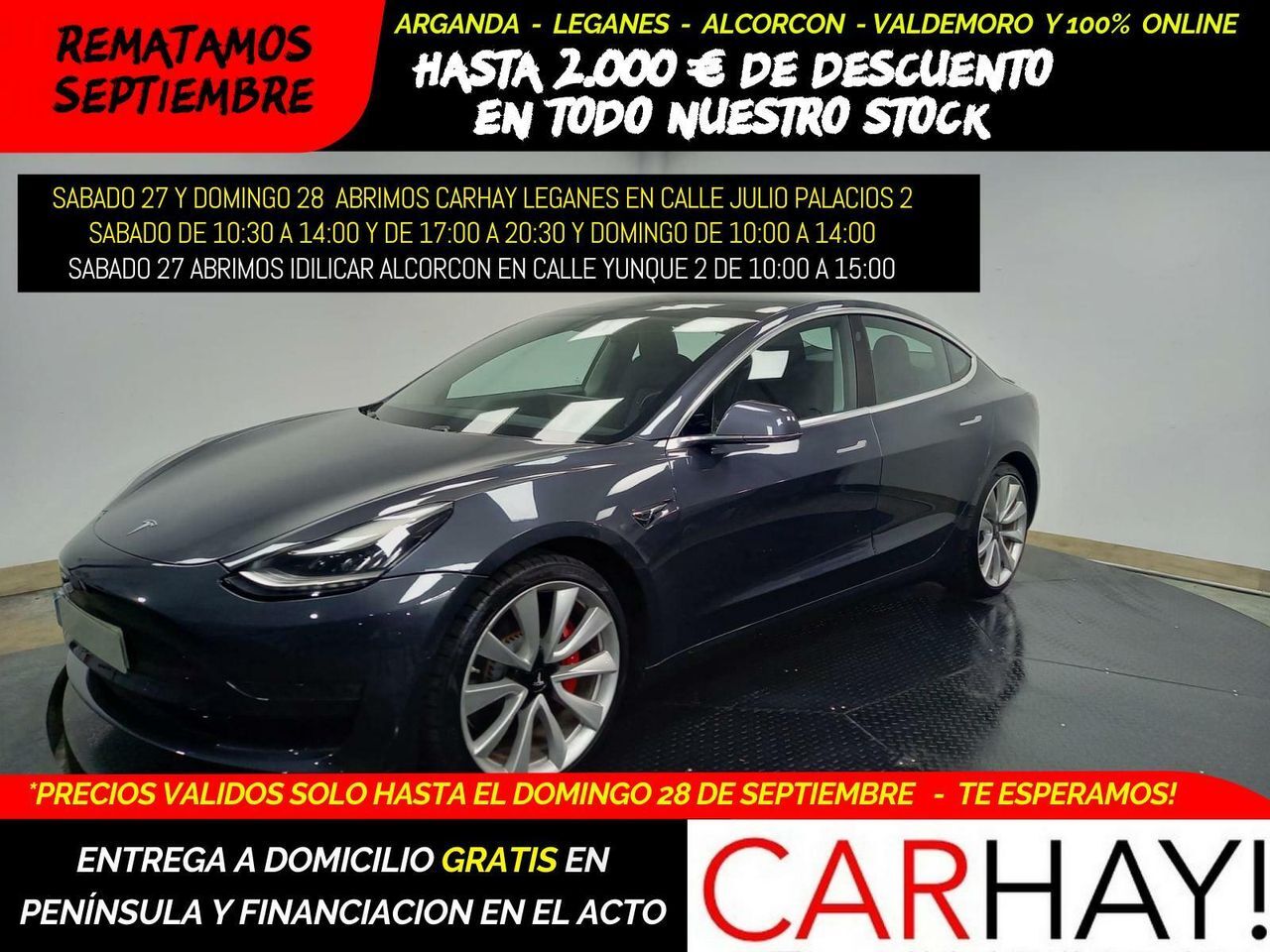 TESLA Model S (75 KWH PERFORMANCE DUAL MOTOR) en Madrid