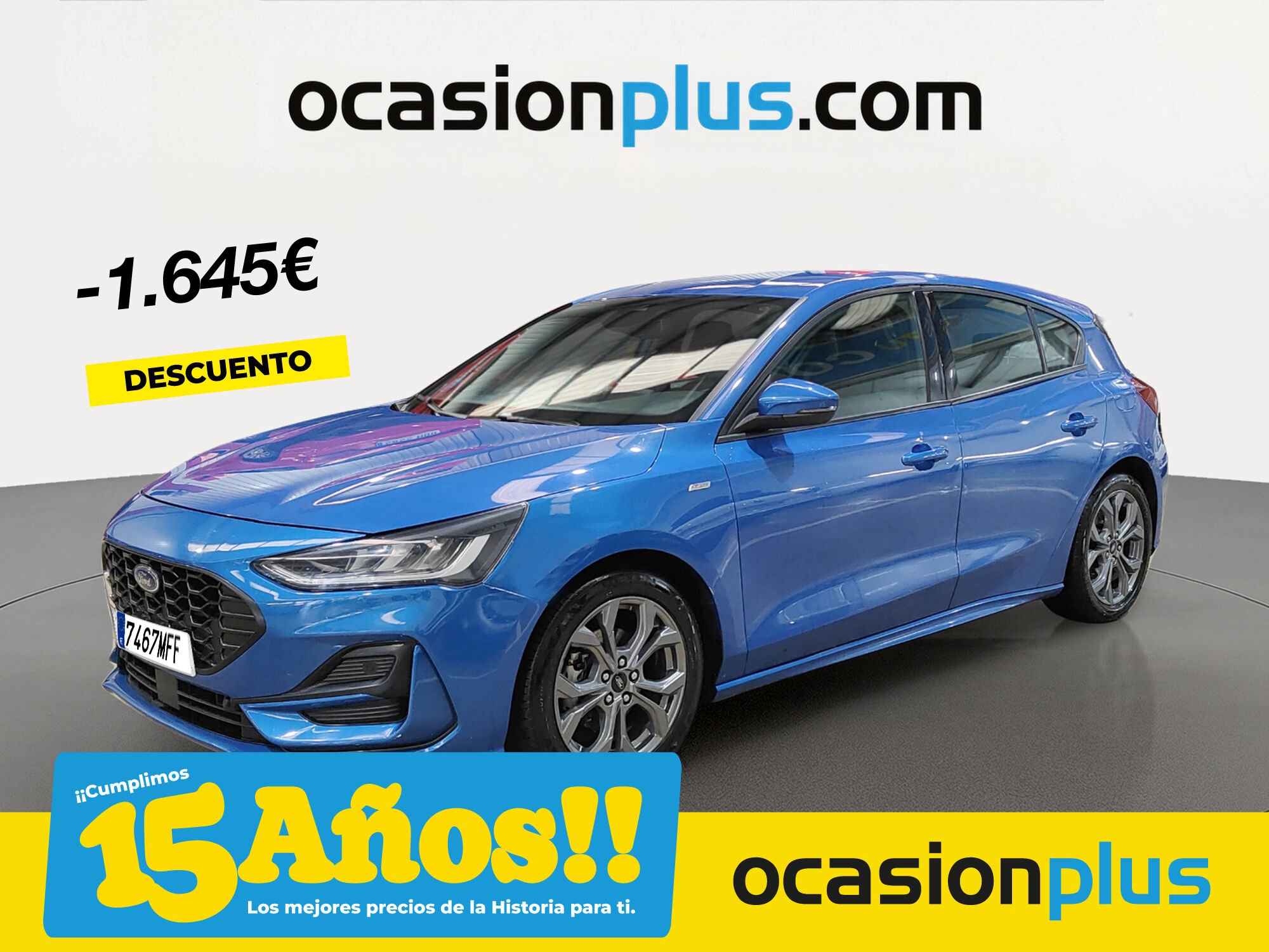 FORD Focus (1.0 Ecoboost MHEV ST-Line Auto 92 kW (125 CV)) en Madrid