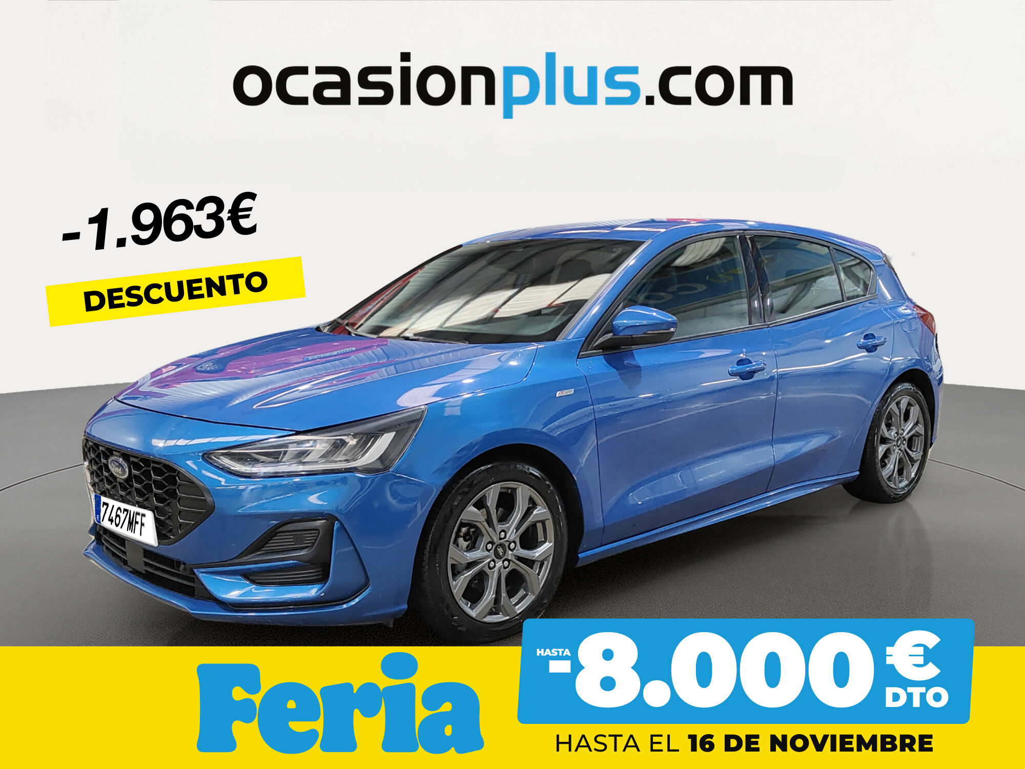 FORD Focus (1.0 Ecoboost MHEV ST-Line Auto 92 kW (125 CV)) en Madrid