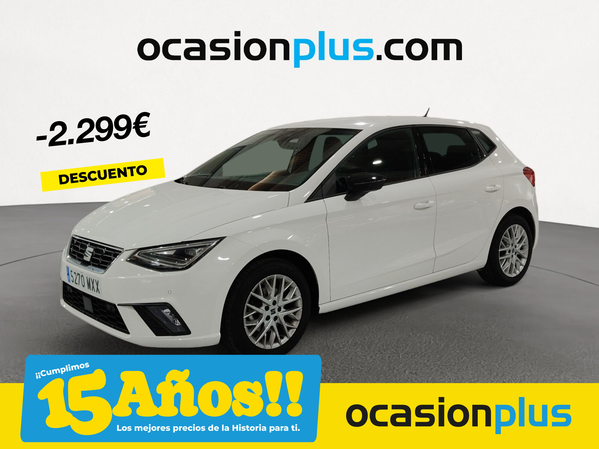 SEAT Ibiza (1.0 TSI S&S FR 40 Aniversario 85 kW (115 CV)) en Madrid