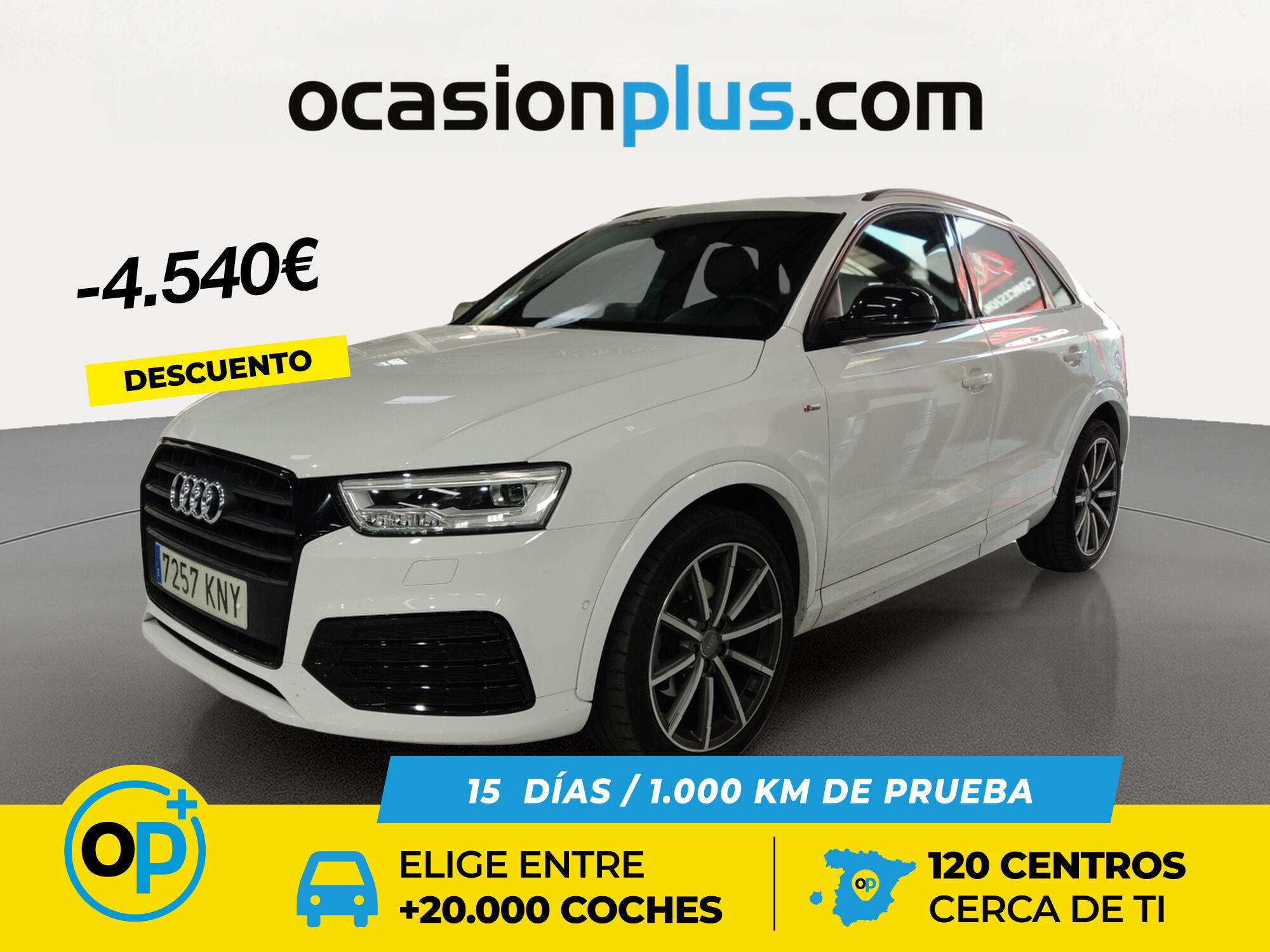 AUDI Q3 (Black line edition 2.0 TDI 110 kW (150 CV)) en Madrid
