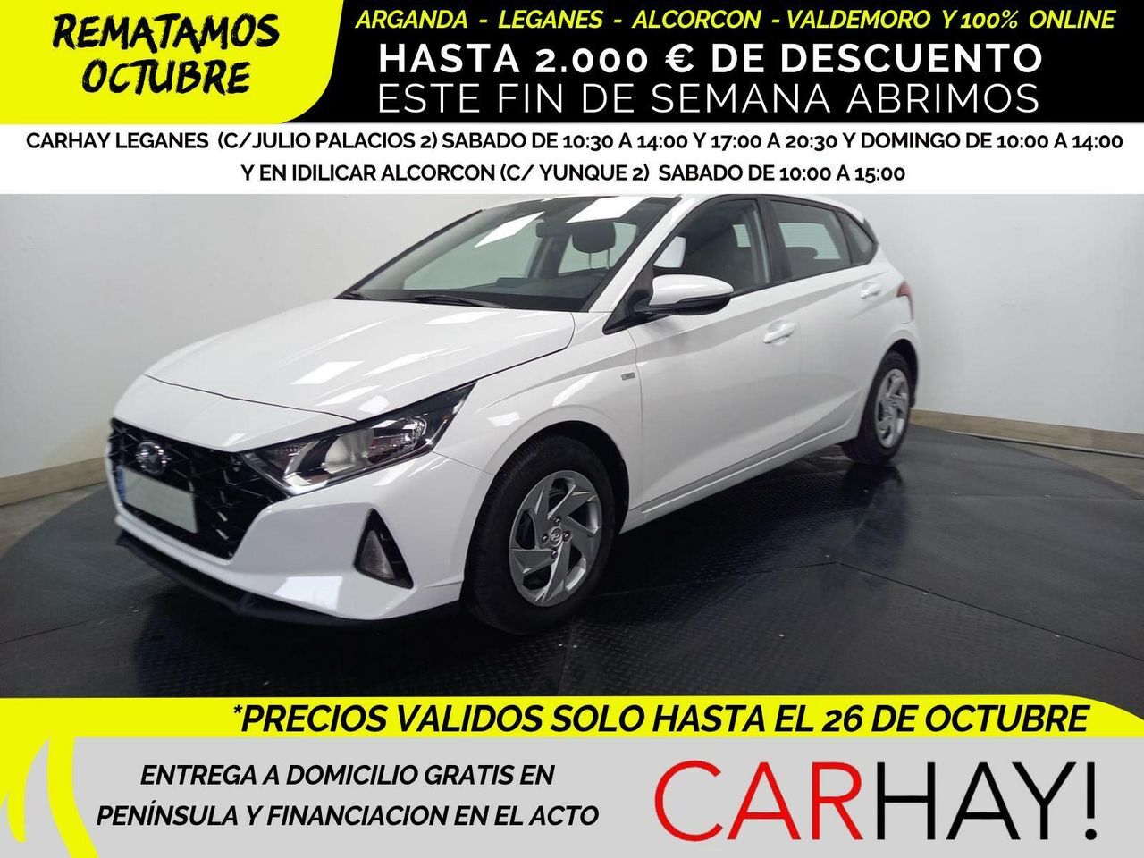 HYUNDAI i20 (1.0 TGDI 74KW (100CV) 48V ESSENCE) en Madrid