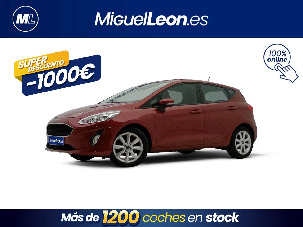 FORD Fiesta (1.0 EcoBoost 74kW Trend+ S/S 5p) en Palmas, Las
