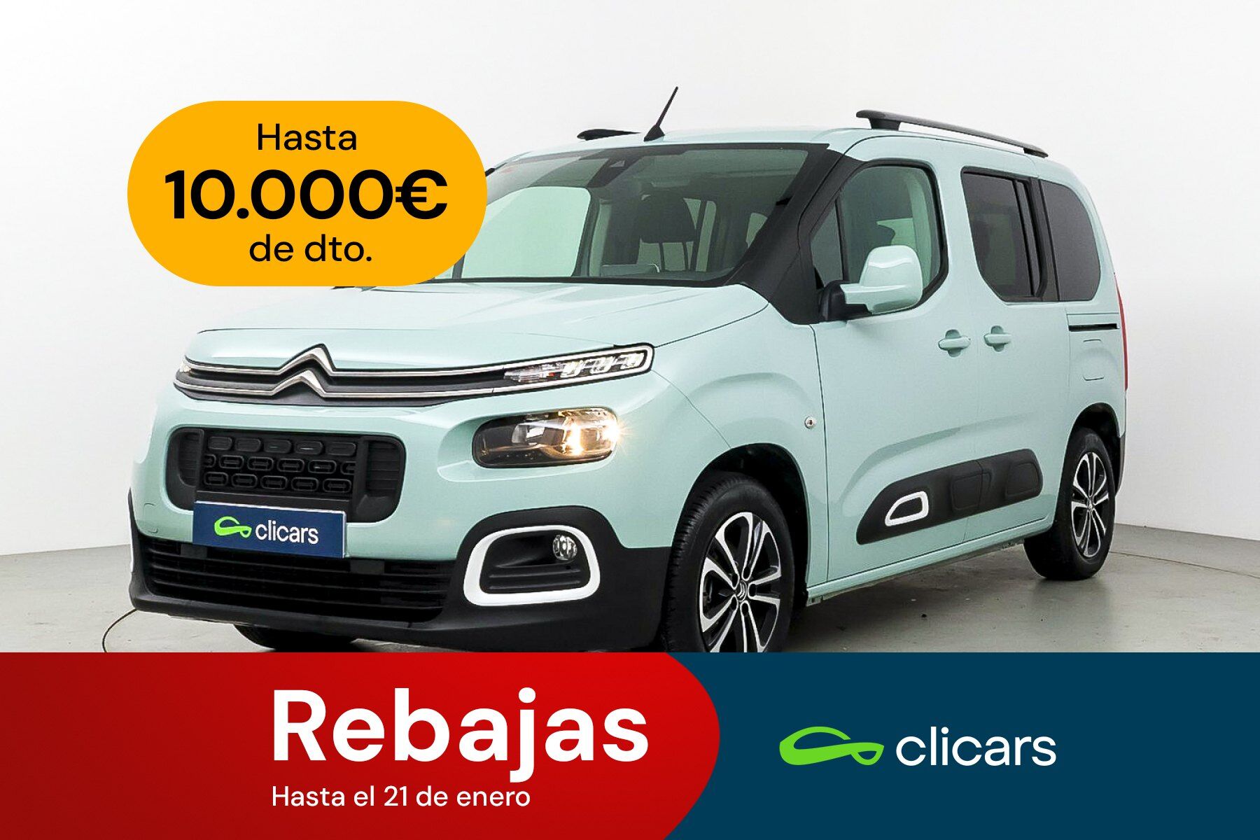 CITROEN Berlingo (Berlingo PureTech S&S Talla M Feel 110) en Madrid