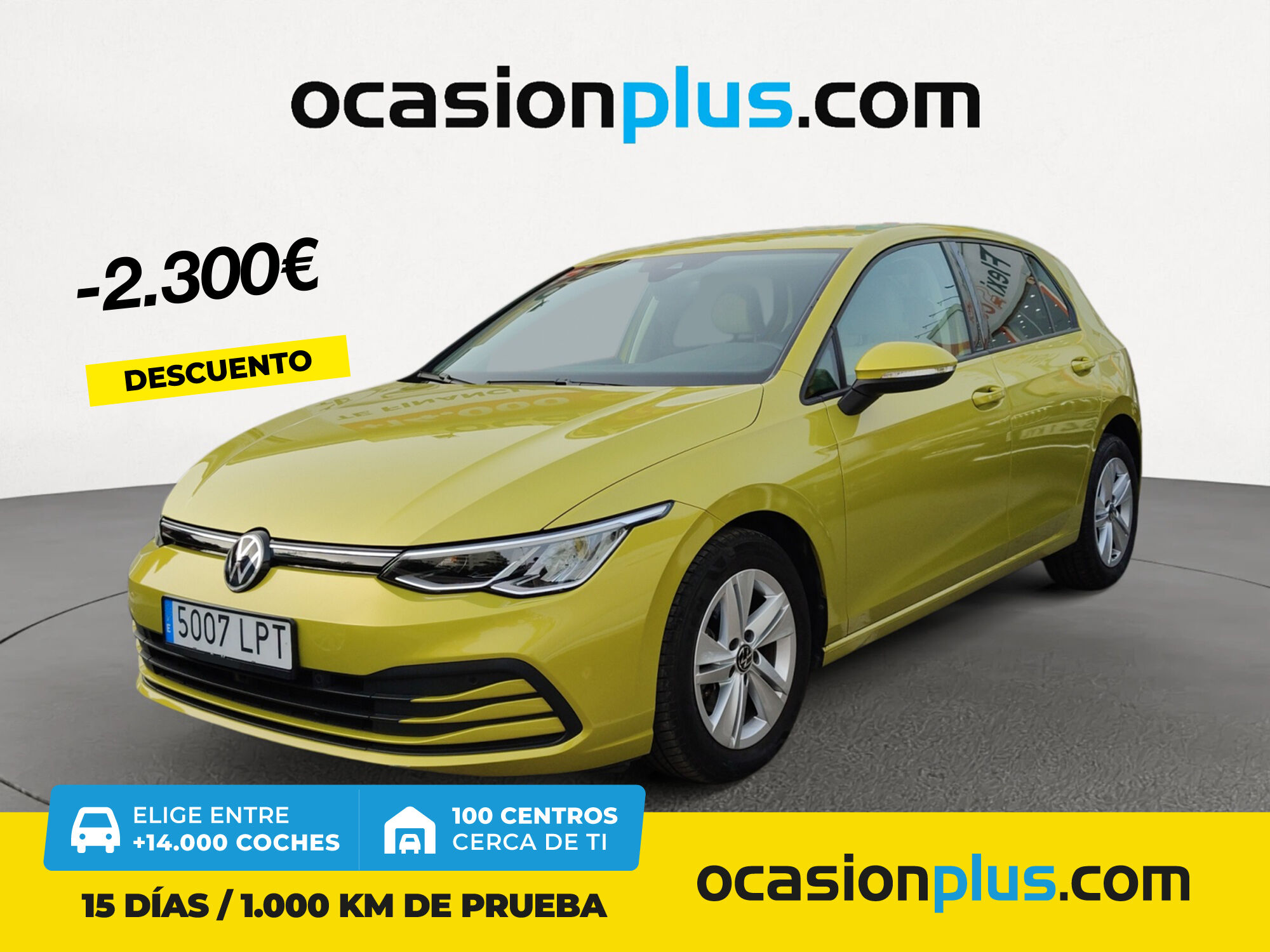 VOLKSWAGEN Golf (Life 1.5 TSI 96 kW (130 CV)) en Madrid