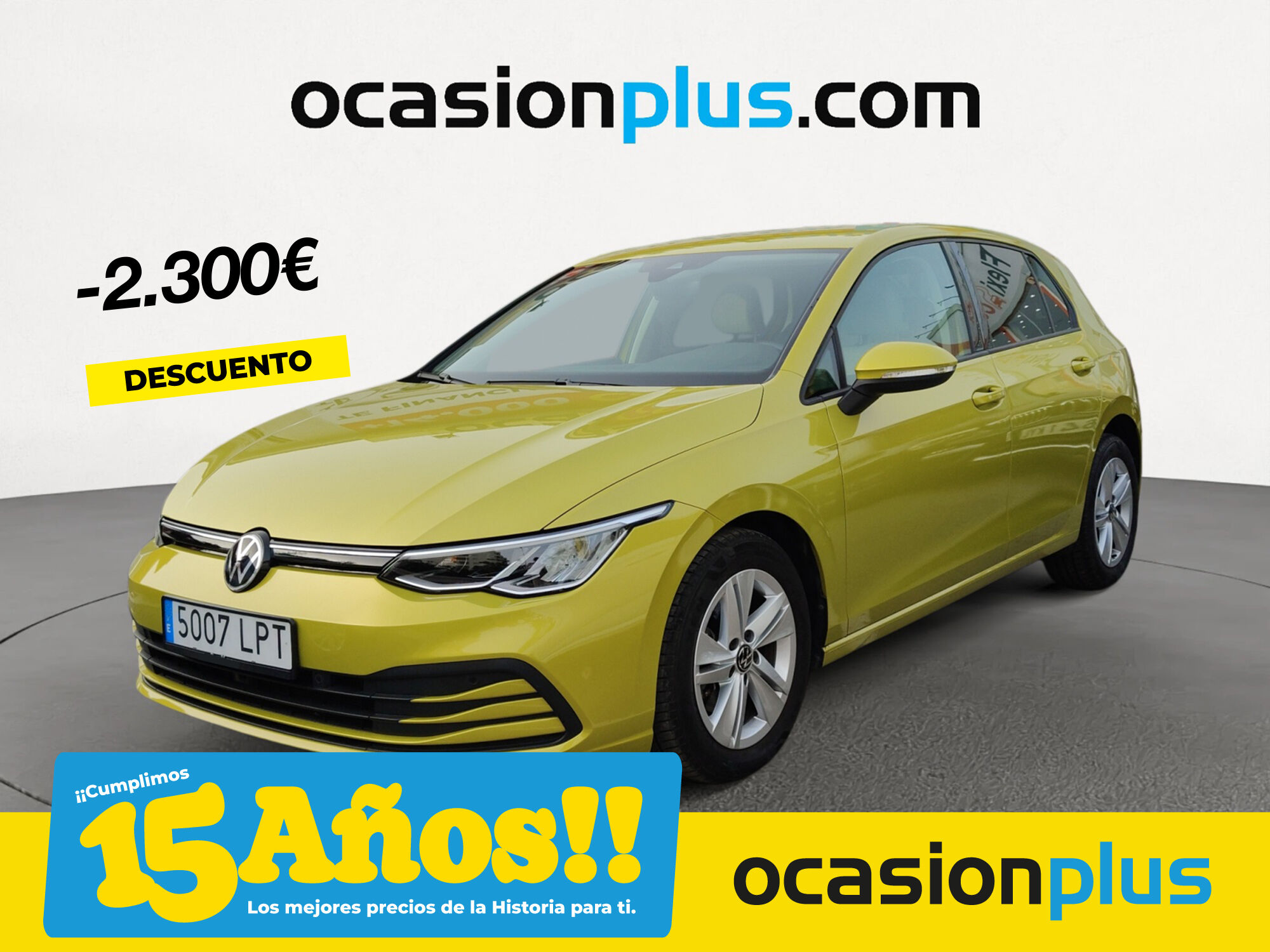 VOLKSWAGEN Golf (Life 1.5 TSI 96 kW (130 CV)) en Madrid