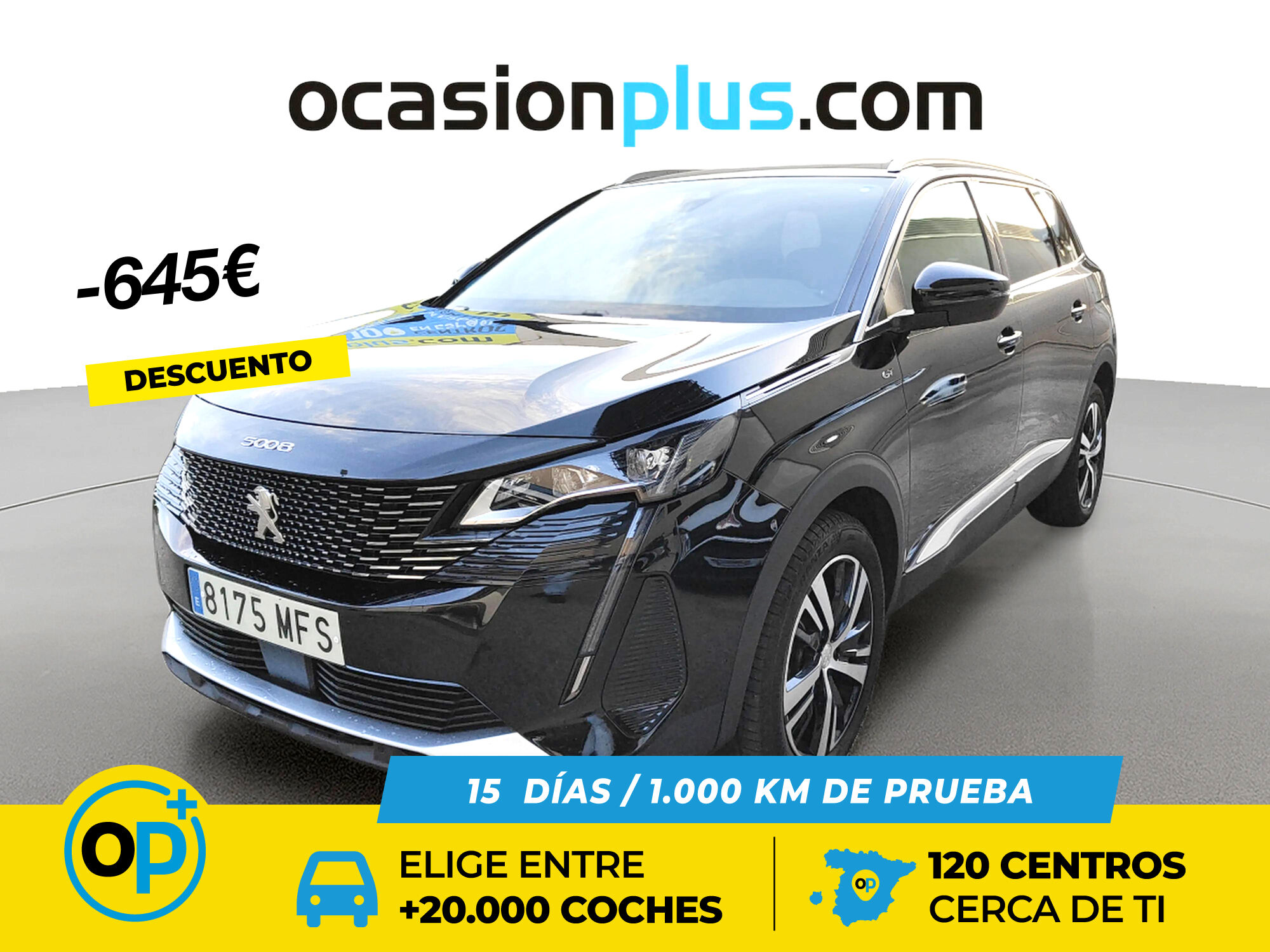 PEUGEOT 5008 (BlueHDI 130 S&S GT EAT8 96 kW (130 CV)) en Madrid
