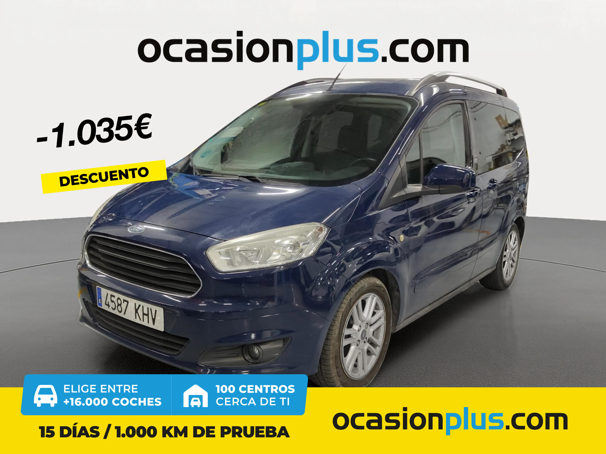 FORD Tourneo Courier (1.0 EcoBoost Titanium 74 kW (100 CV)) en Madrid