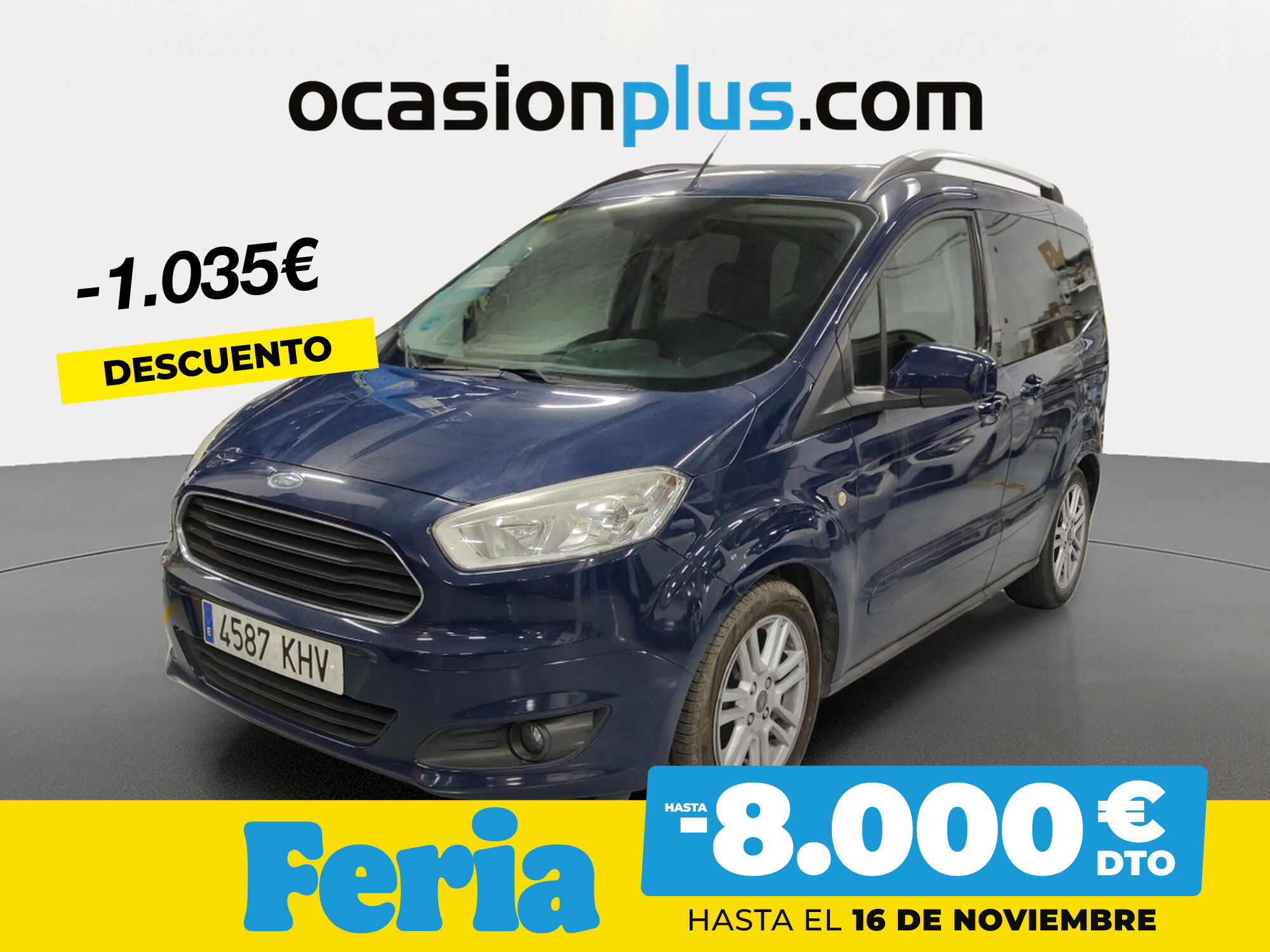 FORD Tourneo Courier (1.0 EcoBoost Titanium 74 kW (100 CV)) en Madrid
