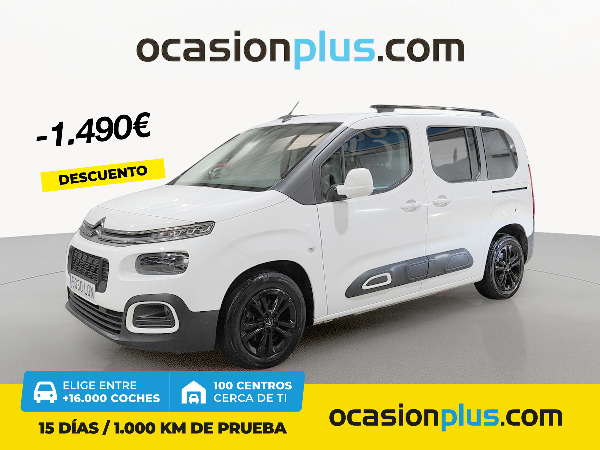 CITROEN Berlingo (Combi BlueHDi 100 S&S Talla M 100 Años 75 kW (102 CV)) en