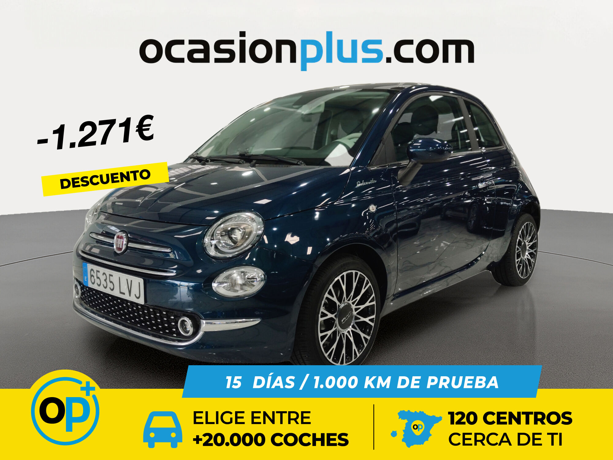 FIAT 500 (1.0 Hybrid Dolcevita 51 kW (70 CV)) en Madrid