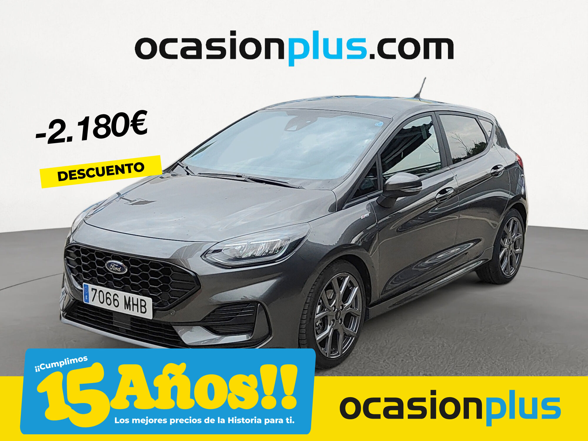 FORD Fiesta (1.0 EcoBoost MHEV ST-Line 92 kW (125 CV)) en Madrid