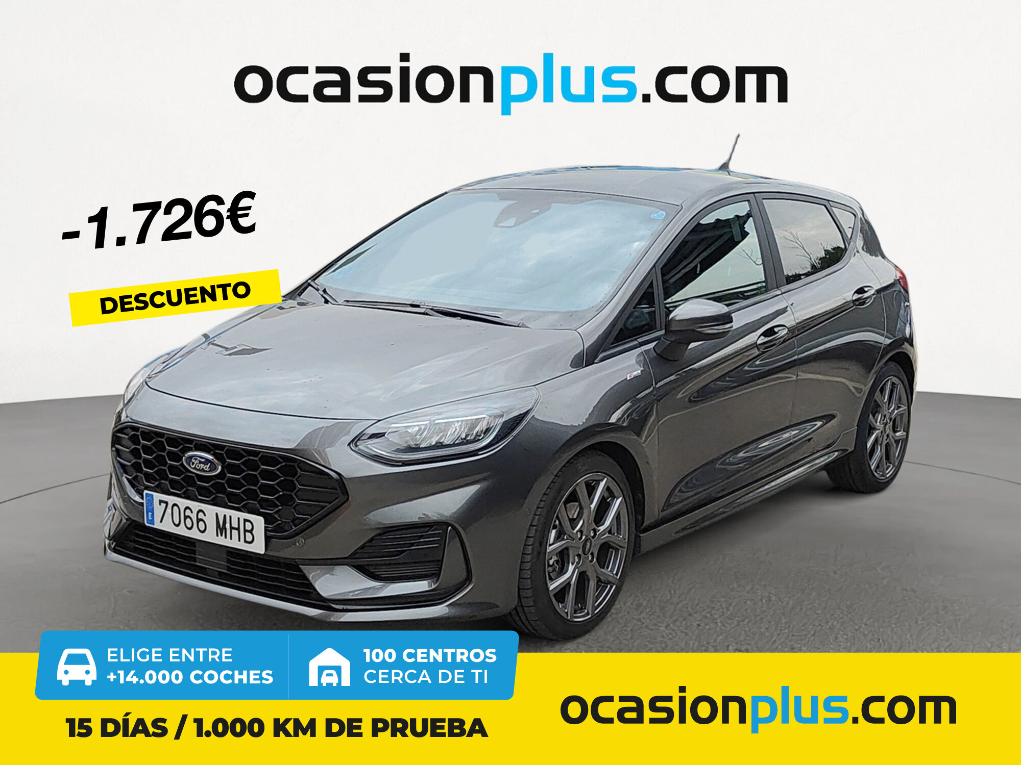 FORD Fiesta (1.0 EcoBoost MHEV ST-Line 92 kW (125 CV)) en Madrid