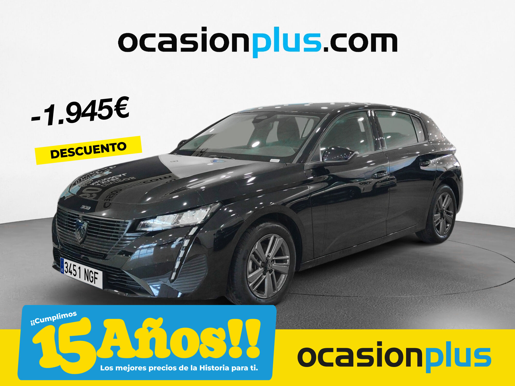 PEUGEOT 308 (PureTech 130 S&S Active Pack EAT8 96 kW (130 CV)) en Madrid