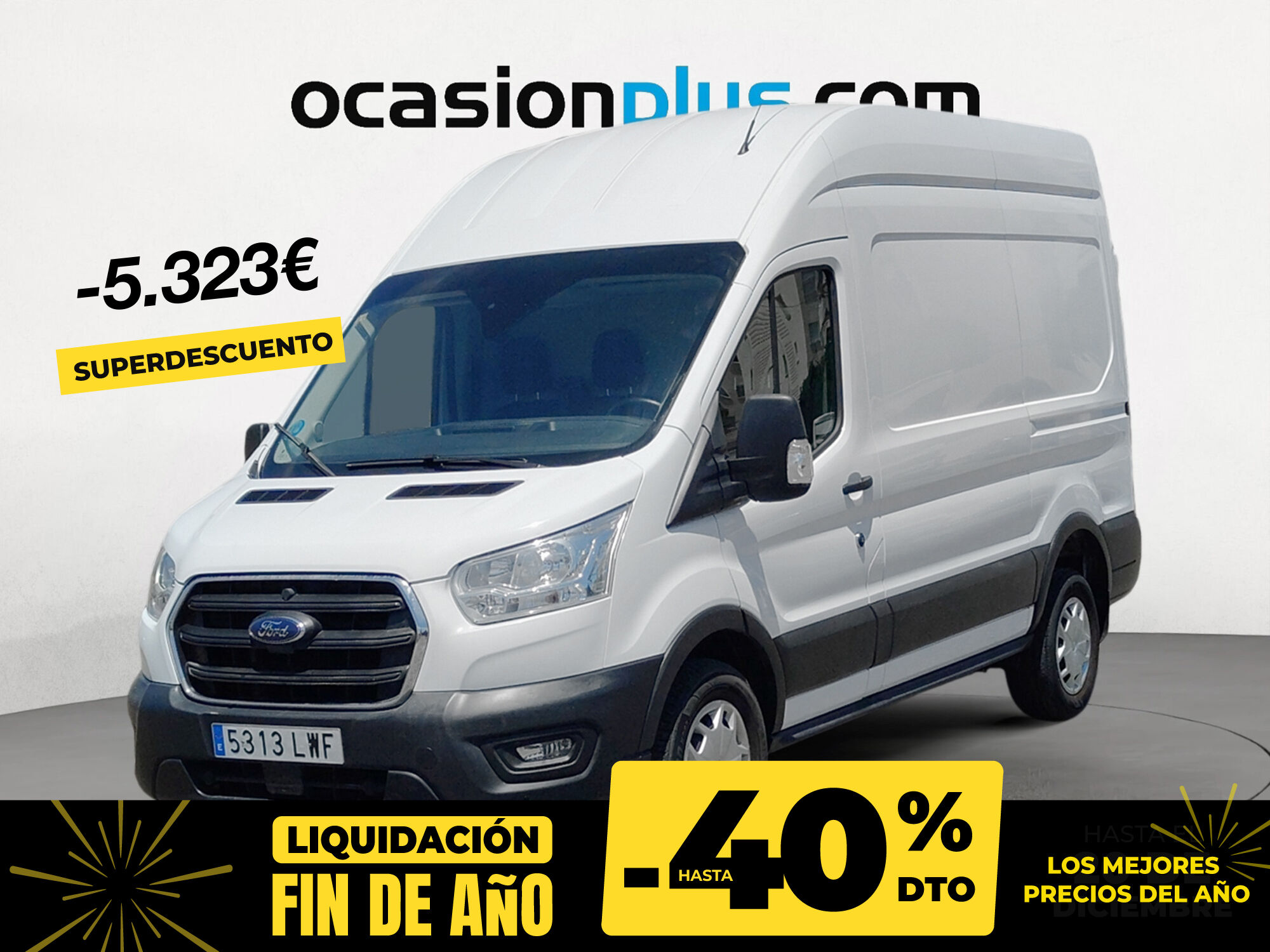 FORD Transit (Furgon 350 MHEV L2H2 Trend RWD 96 kW (130 CV)) en Madrid