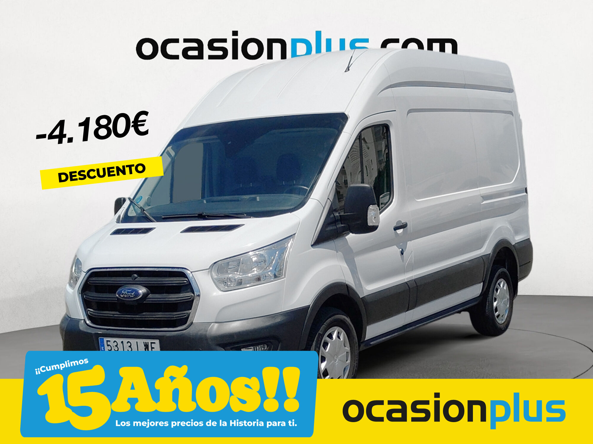 FORD Transit (Furgon 350 MHEV L2H2 Trend RWD 96 kW (130 CV)) en Madrid