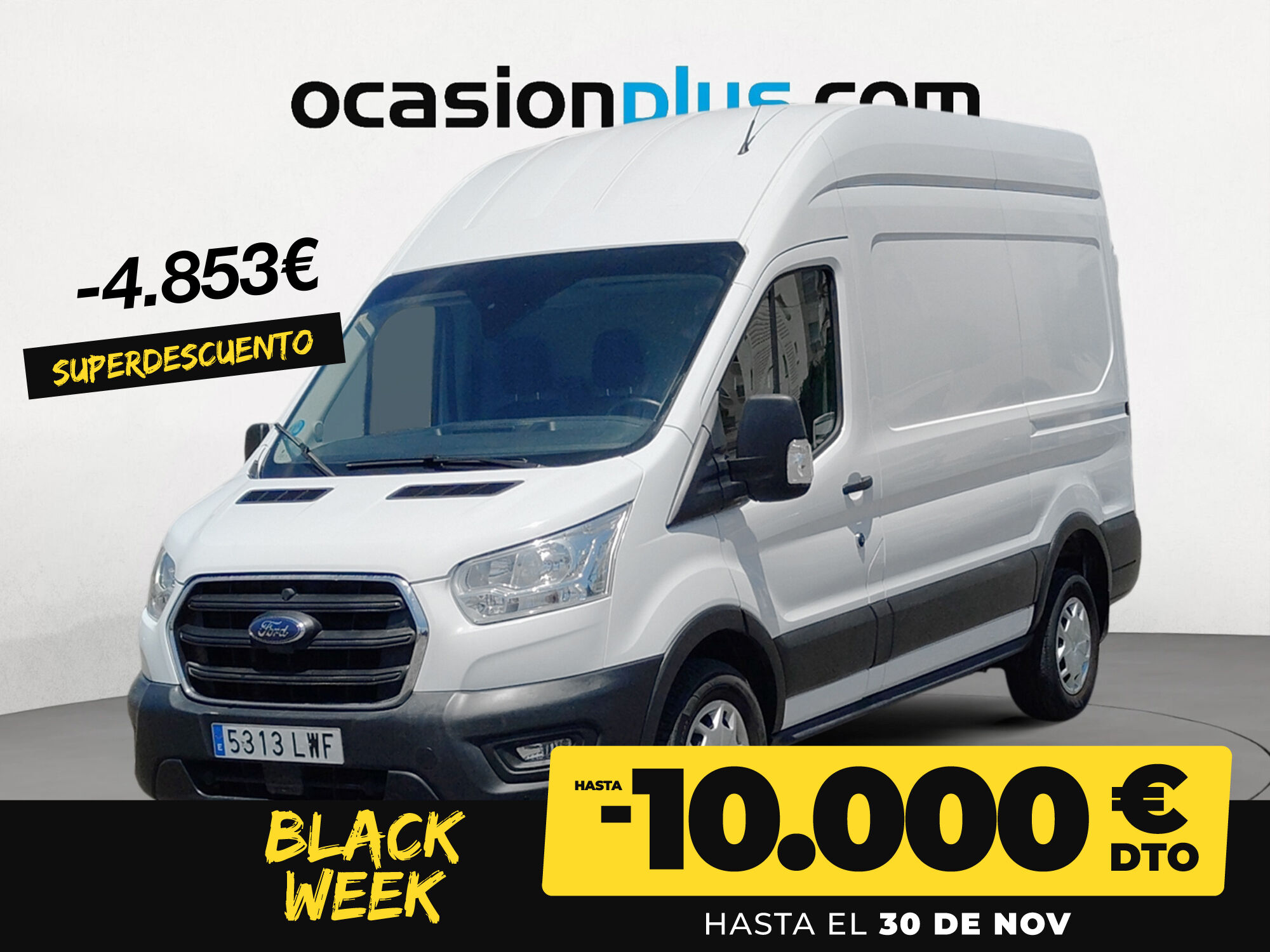FORD Transit (Furgon 350 MHEV L2H2 Trend RWD 96 kW (130 CV)) en Madrid