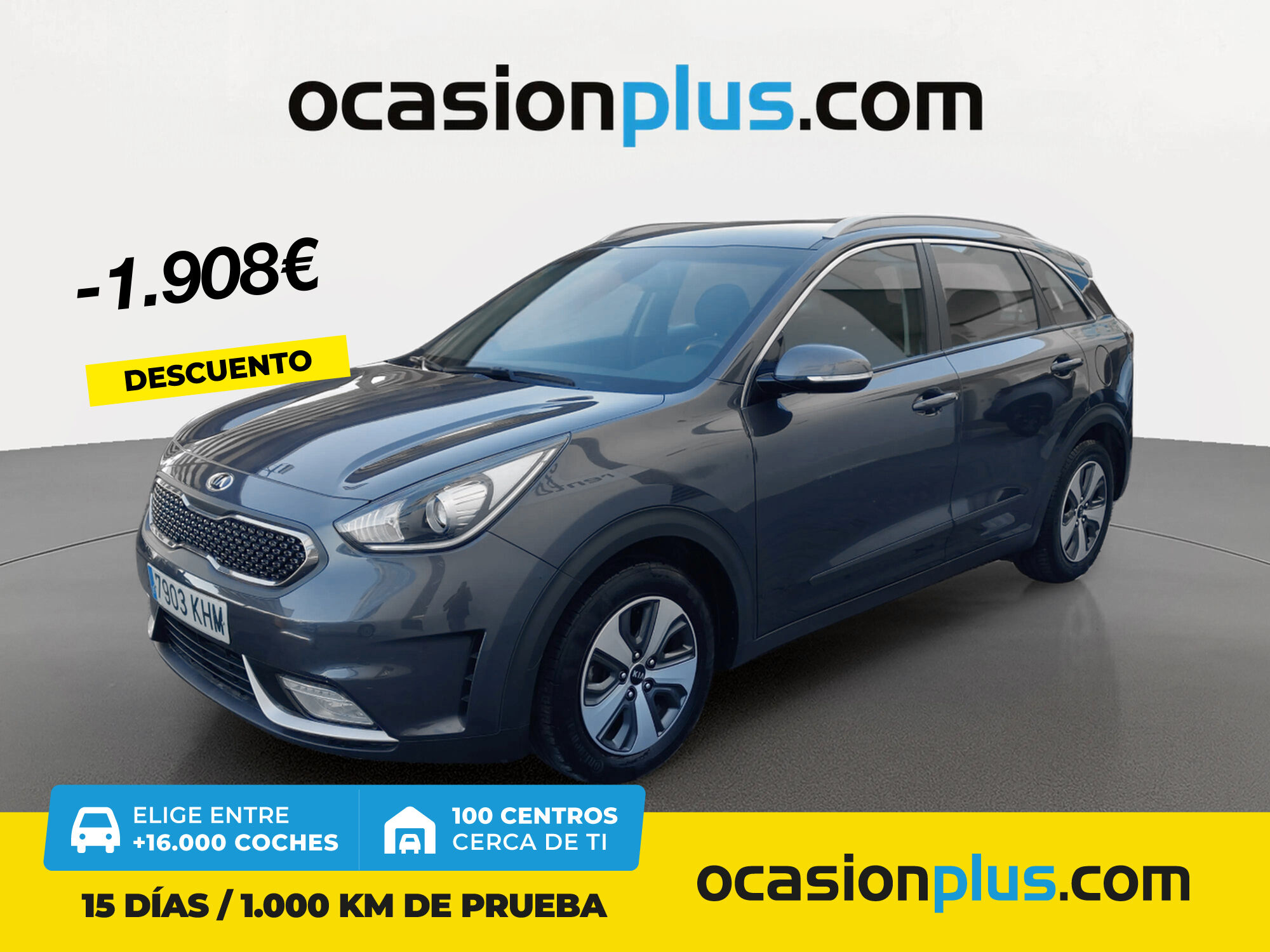KIA Niro (1.6 GDi HEV Híbrido Drive 104 kW (141 CV)) en Madrid