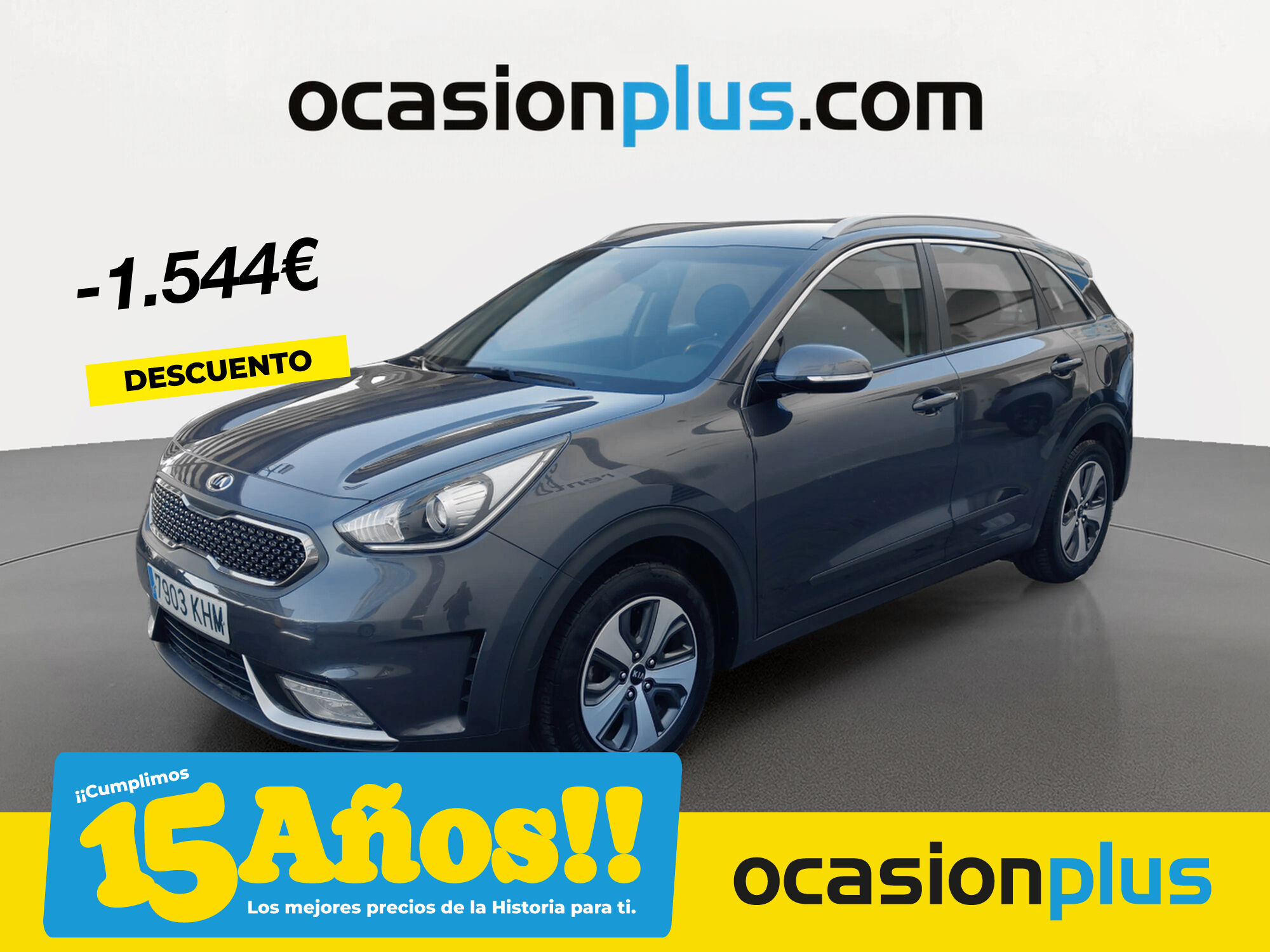 KIA Niro (1.6 GDi HEV Híbrido Drive 104 kW (141 CV)) en Madrid