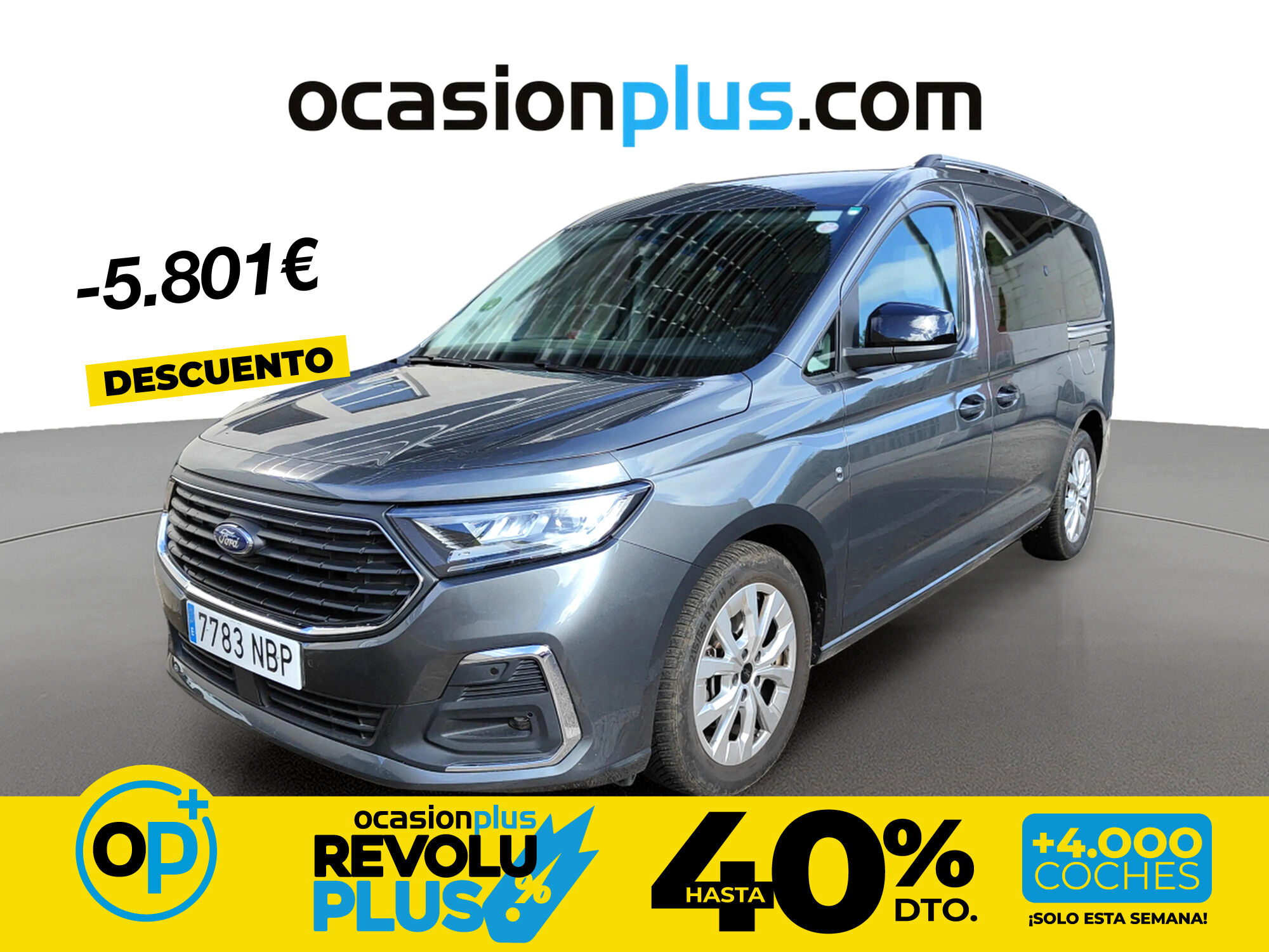Foto del FORD Tourneo Connect 2.0 Ecoblue SWB L1 Titanium 122 Aut.