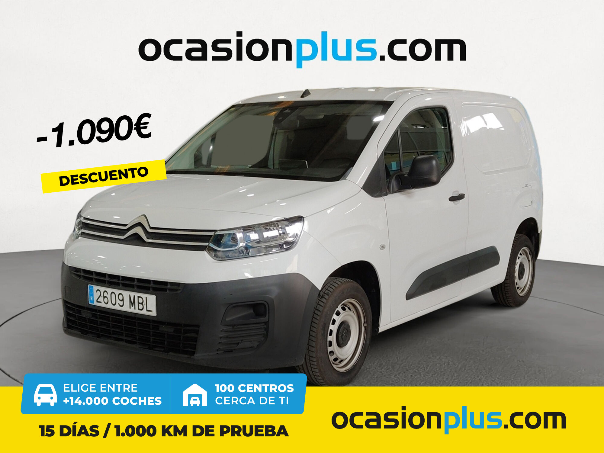 CITROEN Berlingo (Furgon BlueHDi 100 Talla M Control 75 kW (102 CV)) en Mad