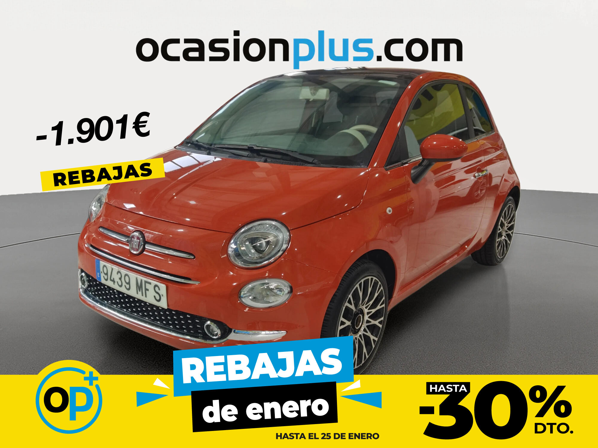 FIAT 500 (1.0 Hybrid Dolcevita 51 kW (70 CV)) en Madrid