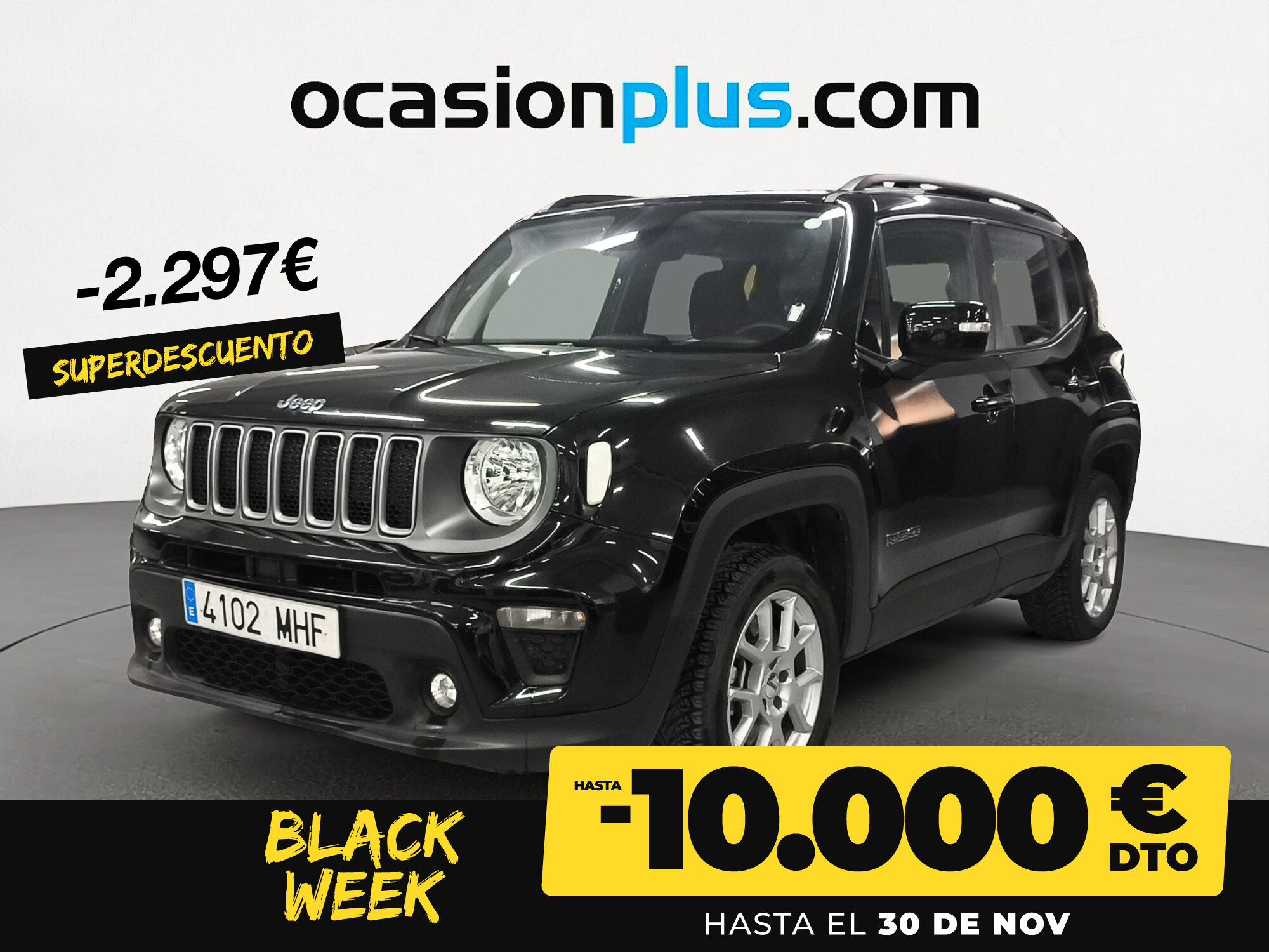 JEEP Renegade (1.3 PHEV 4xe Limited AT 140 kW (190 CV)) en Madrid