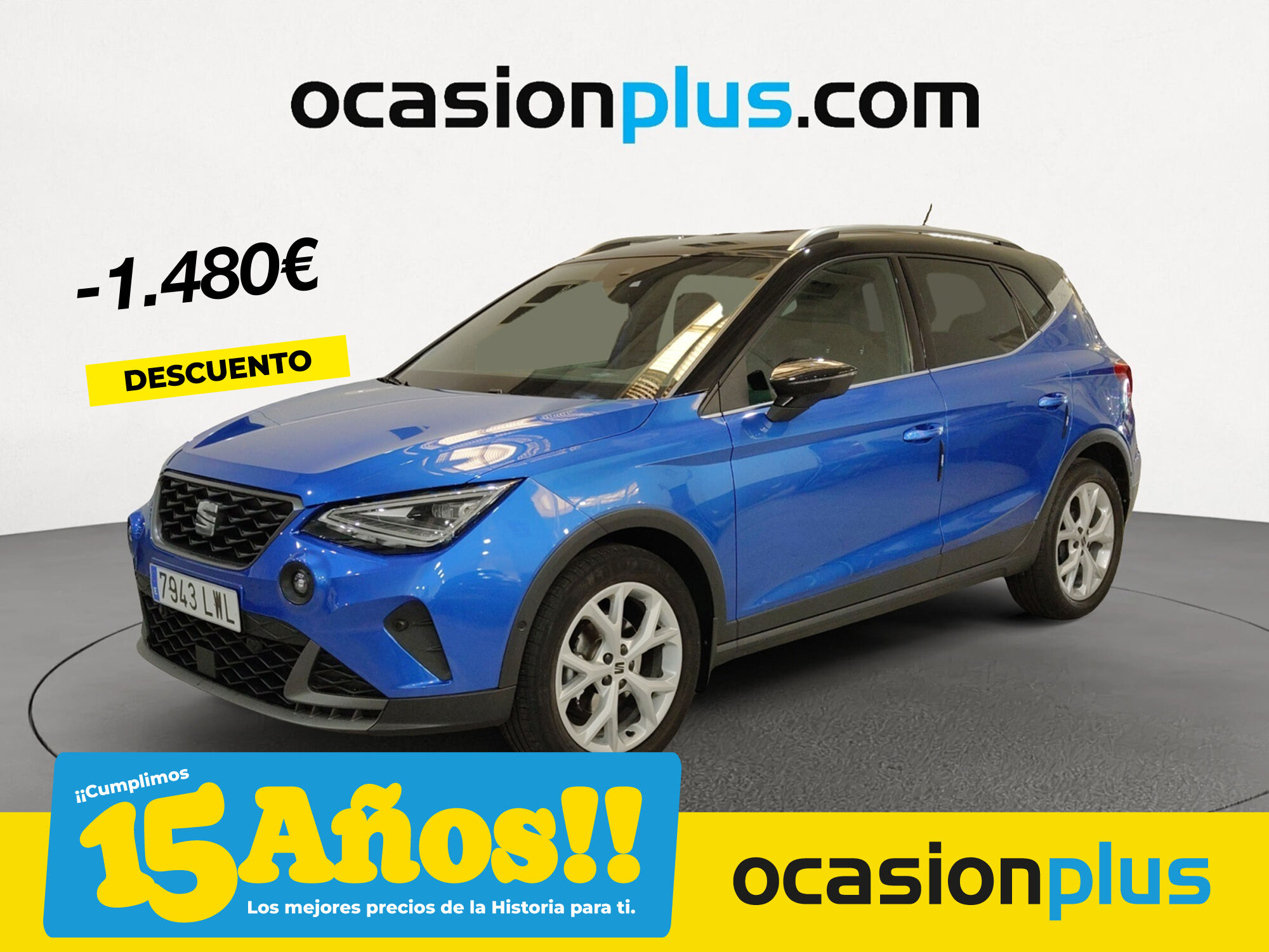 SEAT Arona (1.0 TGI GNC FR 66 kW (90 CV)) en Madrid