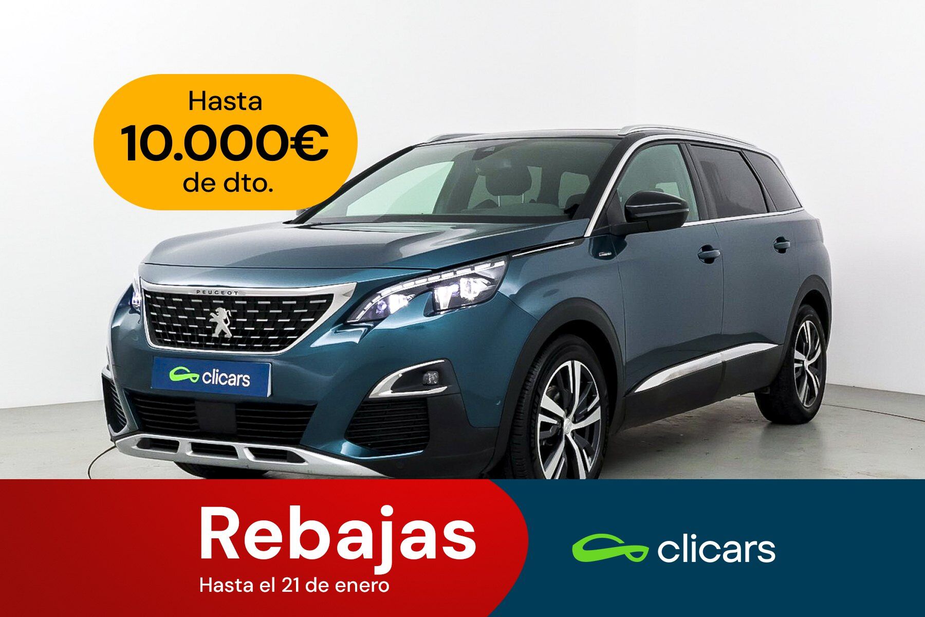 PEUGEOT 5008 (5008 1.5BlueHDi S&S GT Line 130) en Madrid