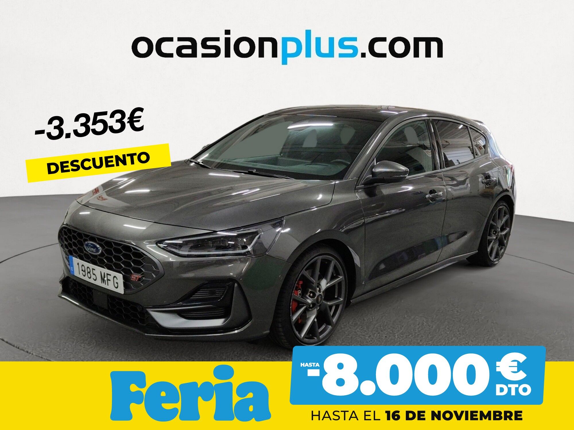 FORD Focus (2.3 EcoBoost ST 3 206 kW (280 CV)) en Madrid