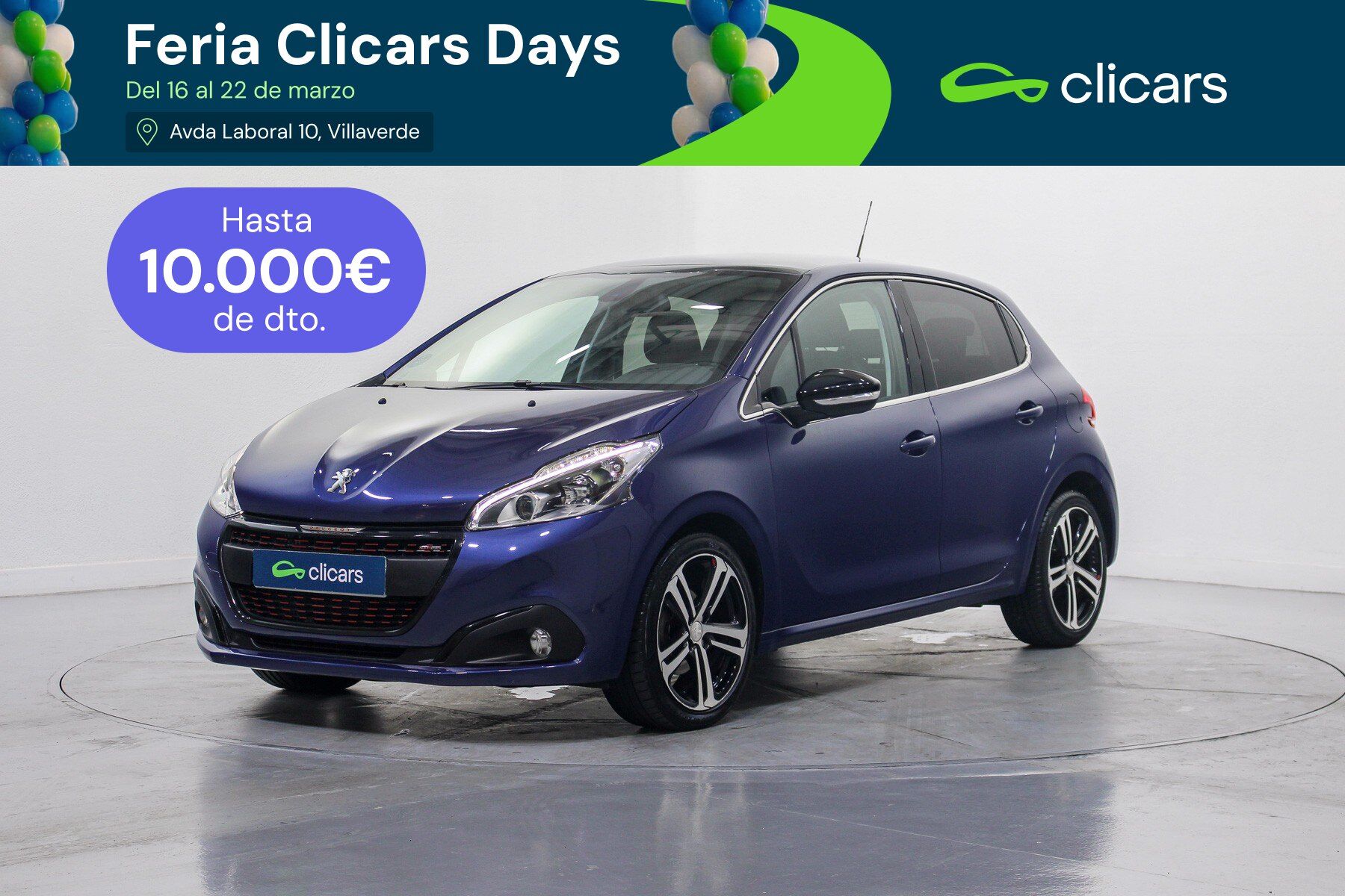 Foto del PEUGEOT 208 1.6BlueHDi S&S GT Line 120