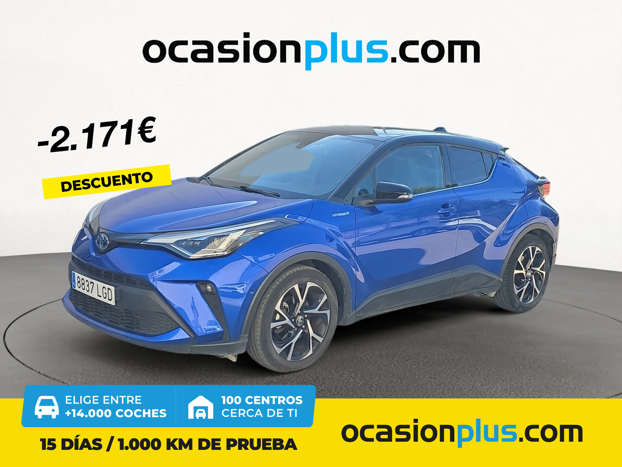 TOYOTA C-HR (180H Advance Luxury 135 kW (184 CV)) en Madrid