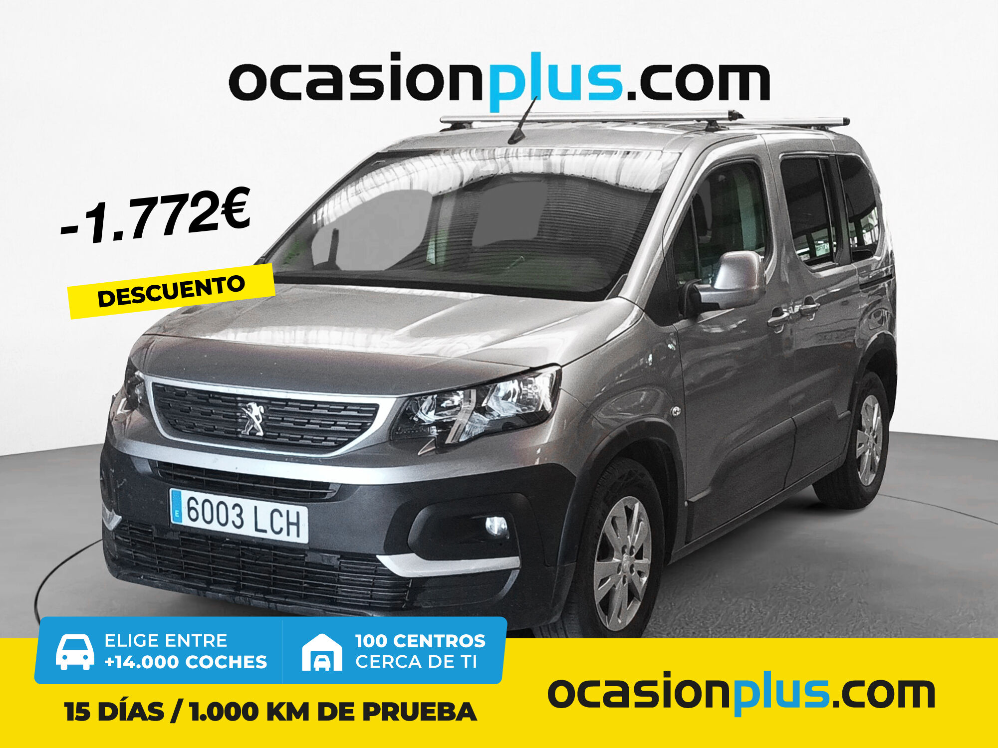 PEUGEOT Rifter (BlueHDi 130 S&S Active Standard EAT8 96 kW (130 CV)) en Mad