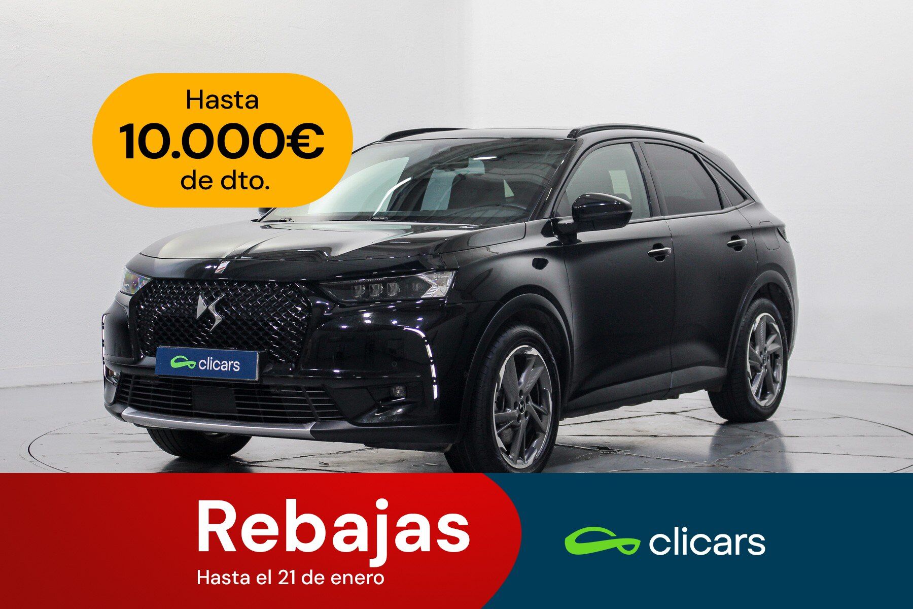 DS DS7 (DS 7 Crossback E-Tense Ligne Noire Aut. 4x4) en Madrid
