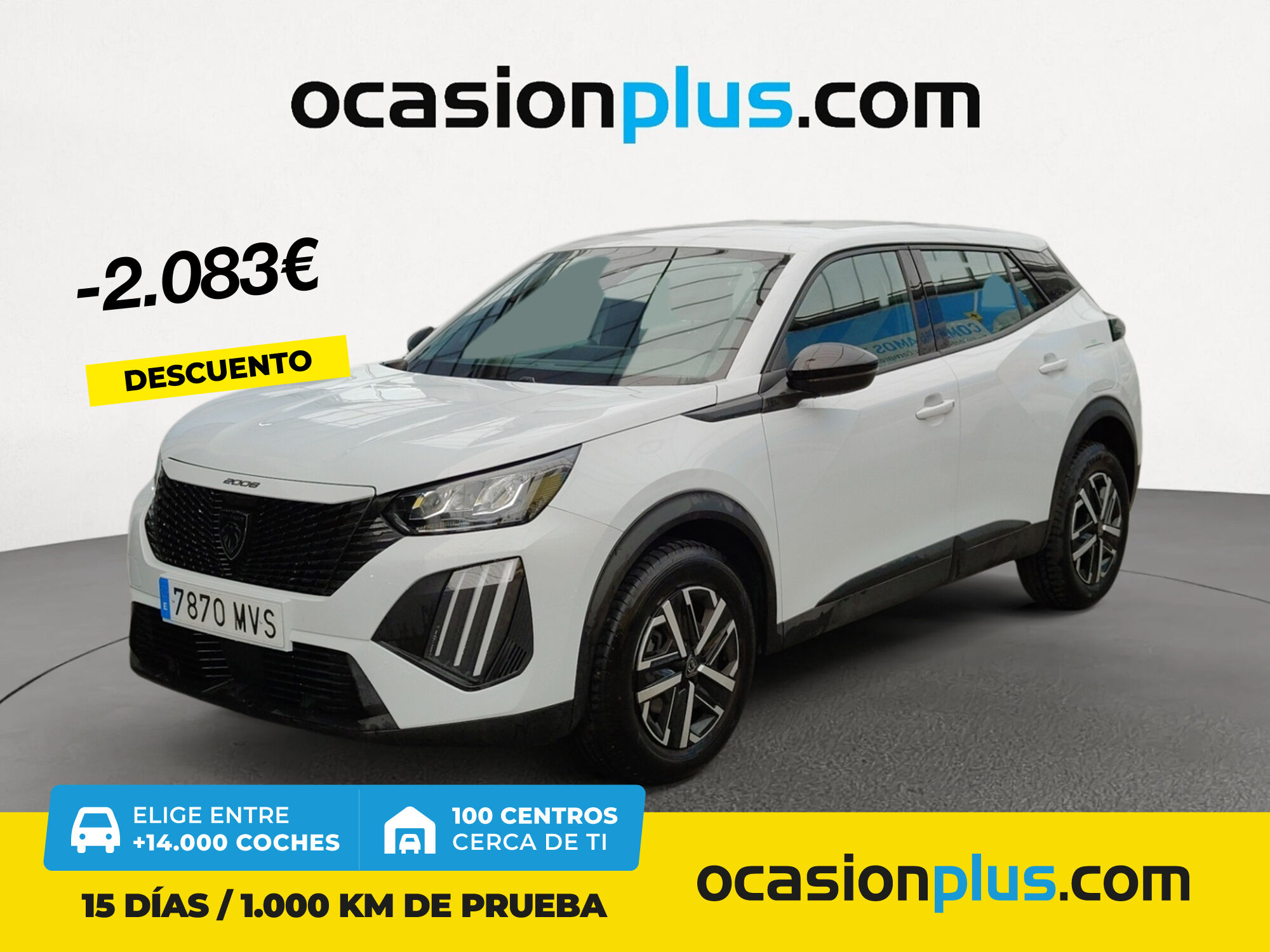 PEUGEOT 2008 (PureTech 100 S&S Active 75 kW (100 CV)) en Madrid