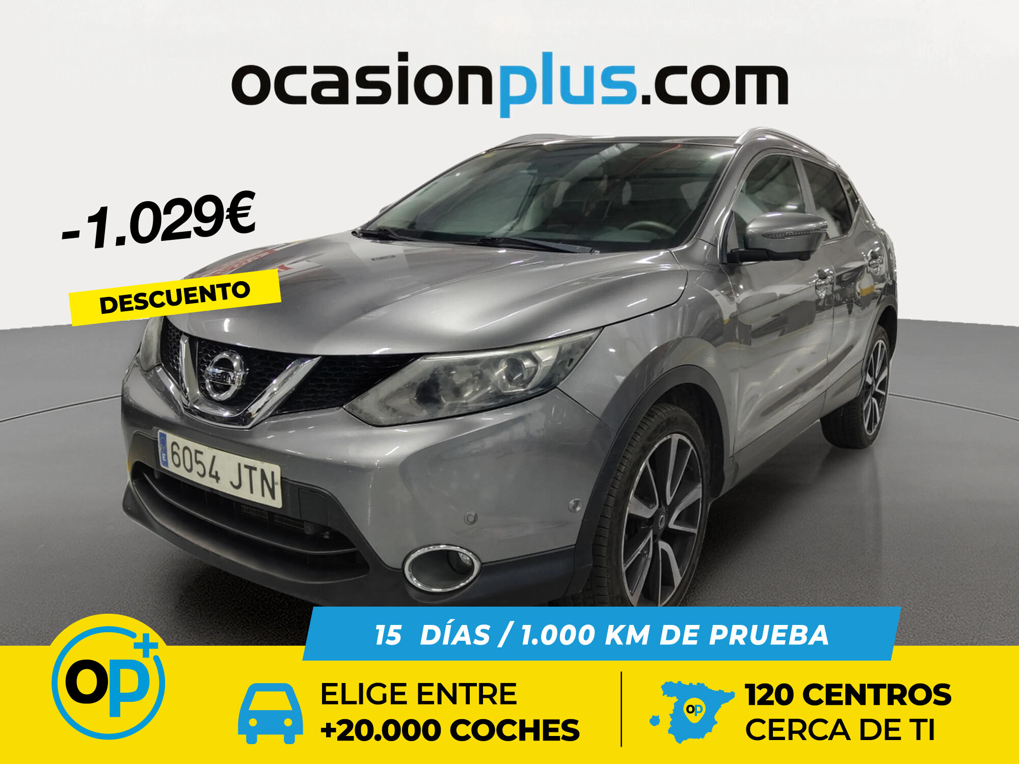 NISSAN Qashqai (DIG-T 115 Tekna 4x2 Xtronic 85 kW (115 CV)) en Madrid
