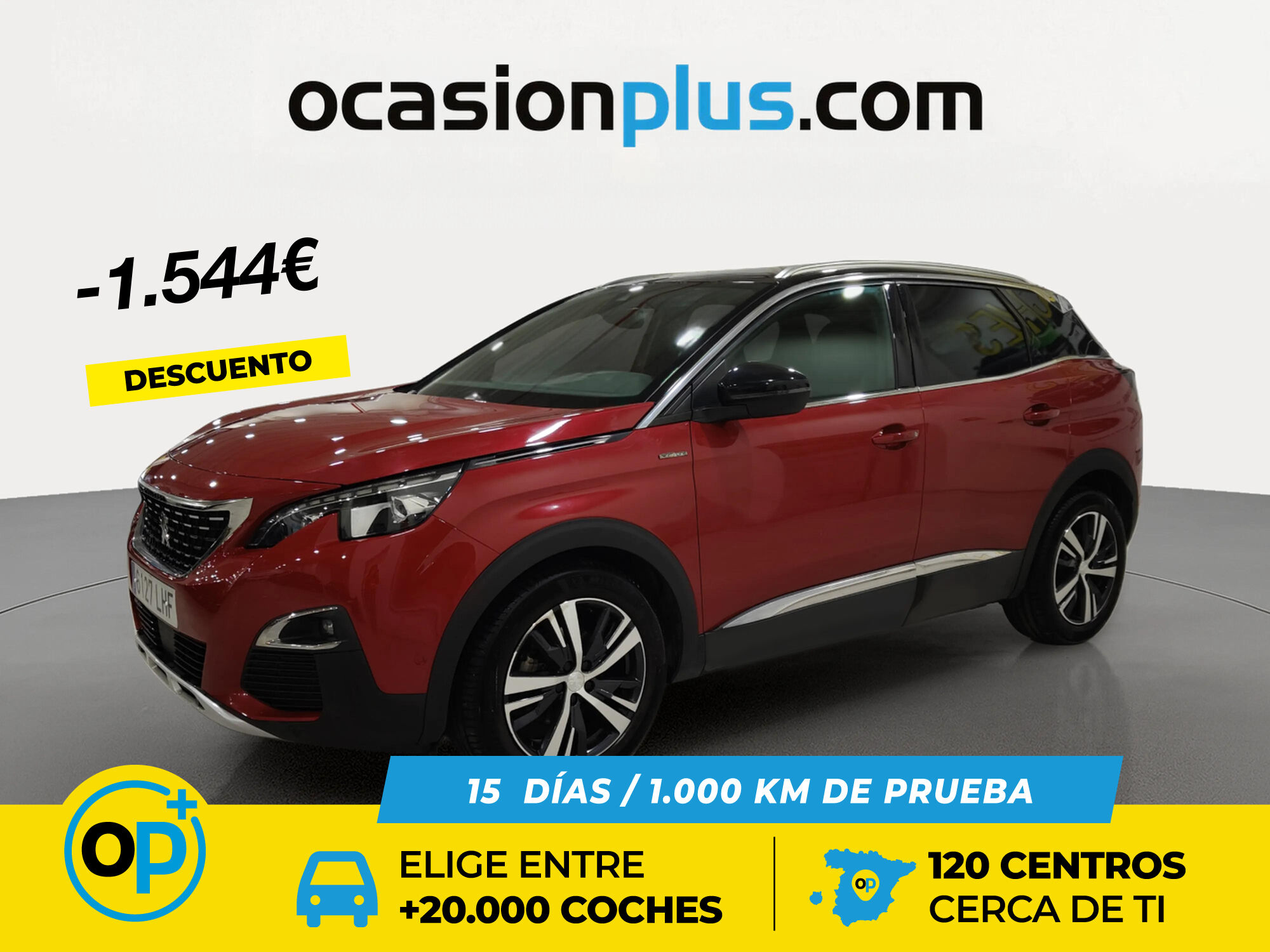 PEUGEOT 3008 (BlueHDI 130 S&S GT Line 96 kW (130 CV)) en Madrid