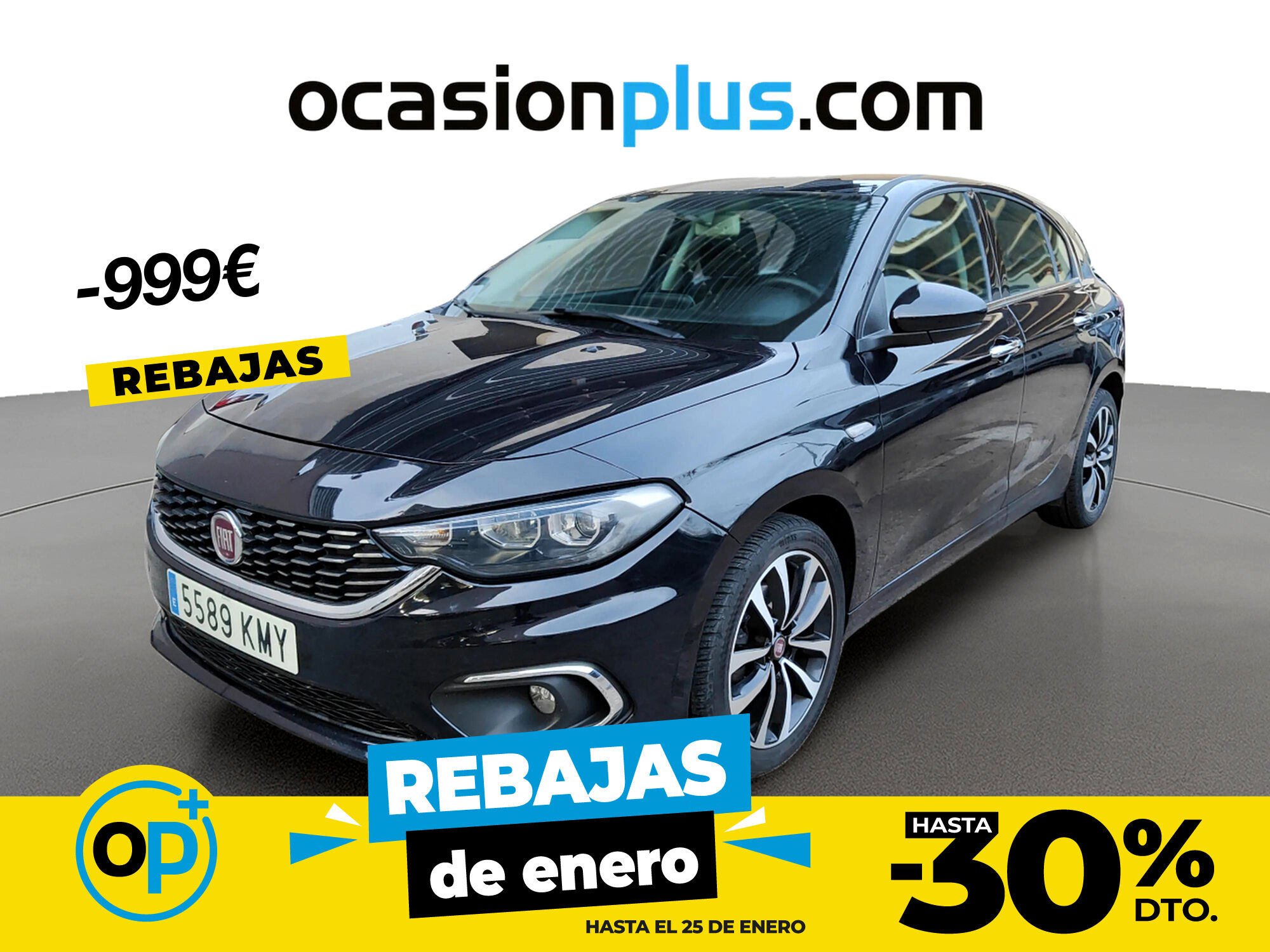 FIAT Tipo (1.4 T-Jet Gasolina/GLP Lounge 88 kW (120 CV)) en Madrid