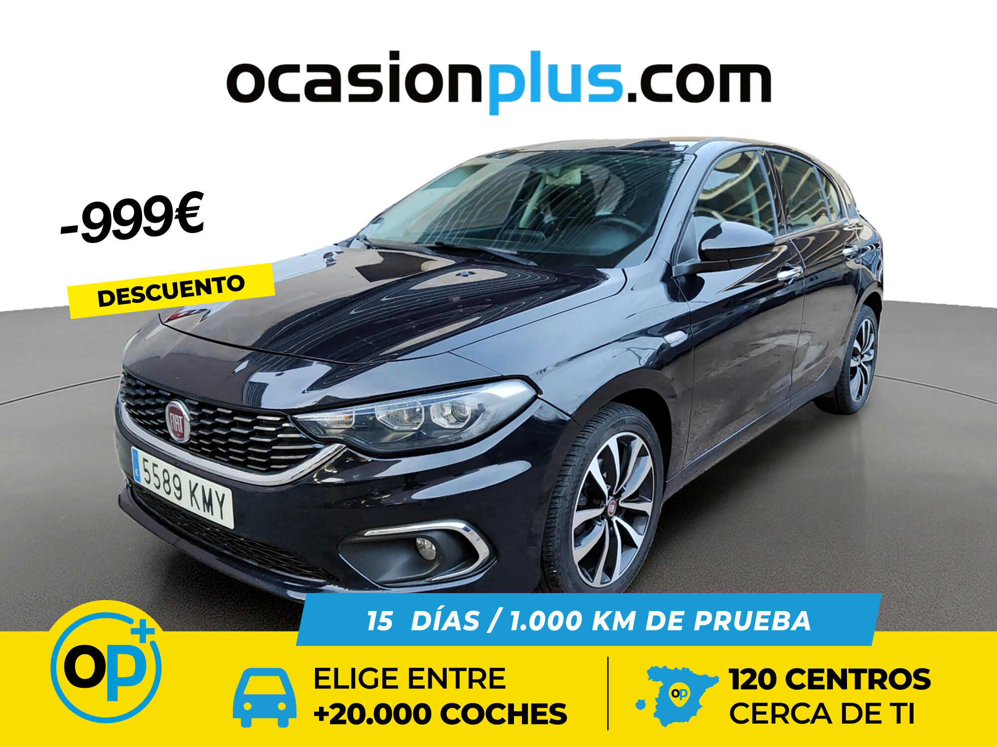 FIAT Tipo (1.4 T-Jet Gasolina/GLP Lounge 88 kW (120 CV)) en Madrid