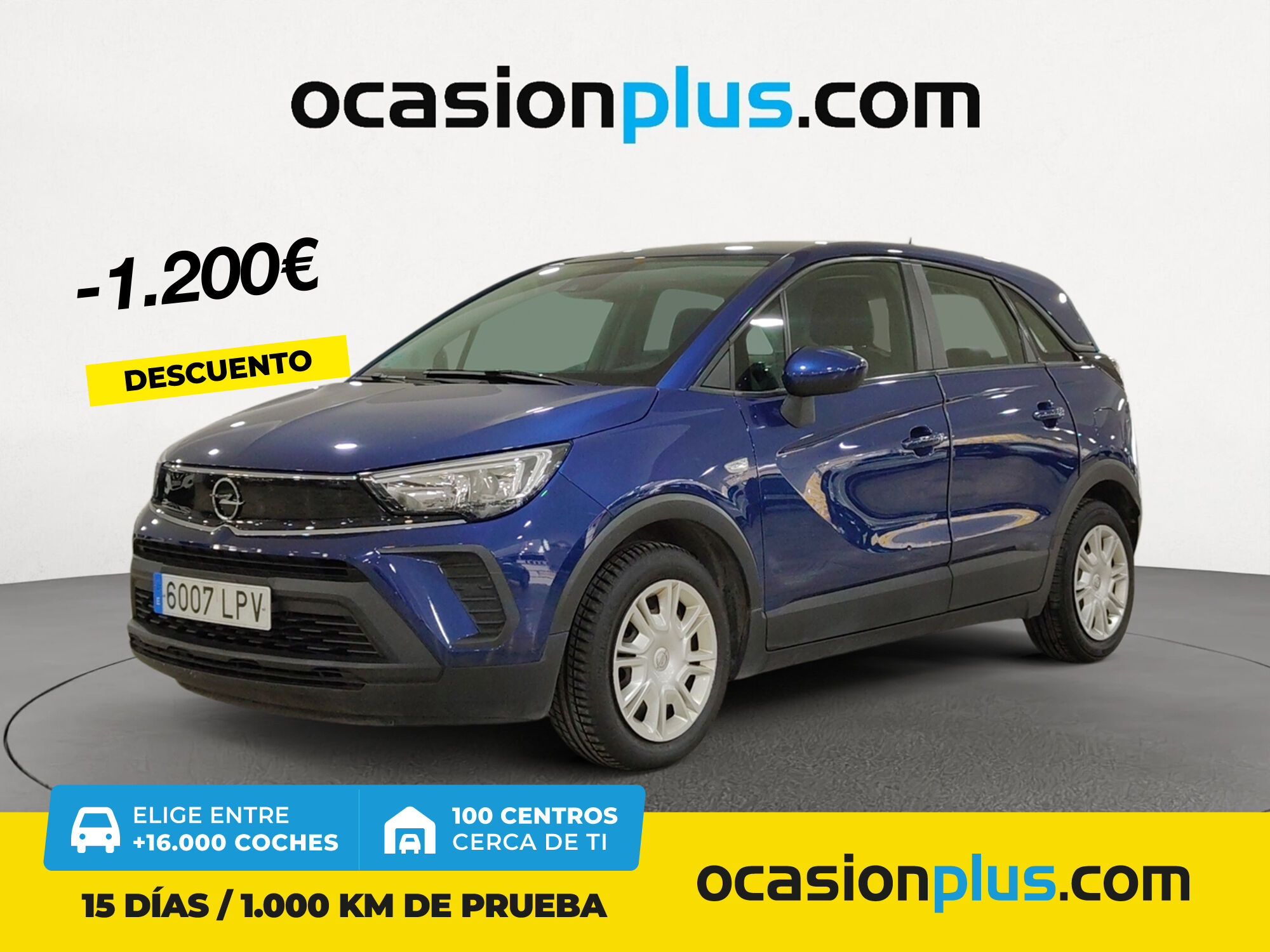 OPEL Crossland (1.2 Crossland 61 kW (83 CV)) en Madrid