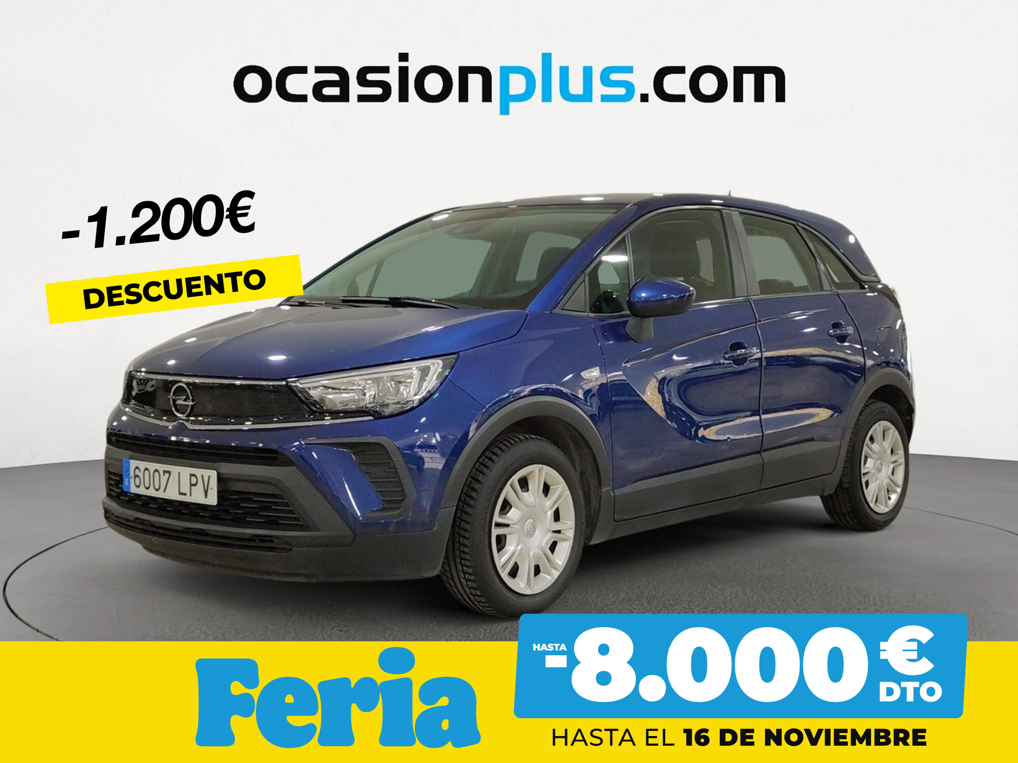 OPEL Crossland (1.2 Crossland 61 kW (83 CV)) en Madrid