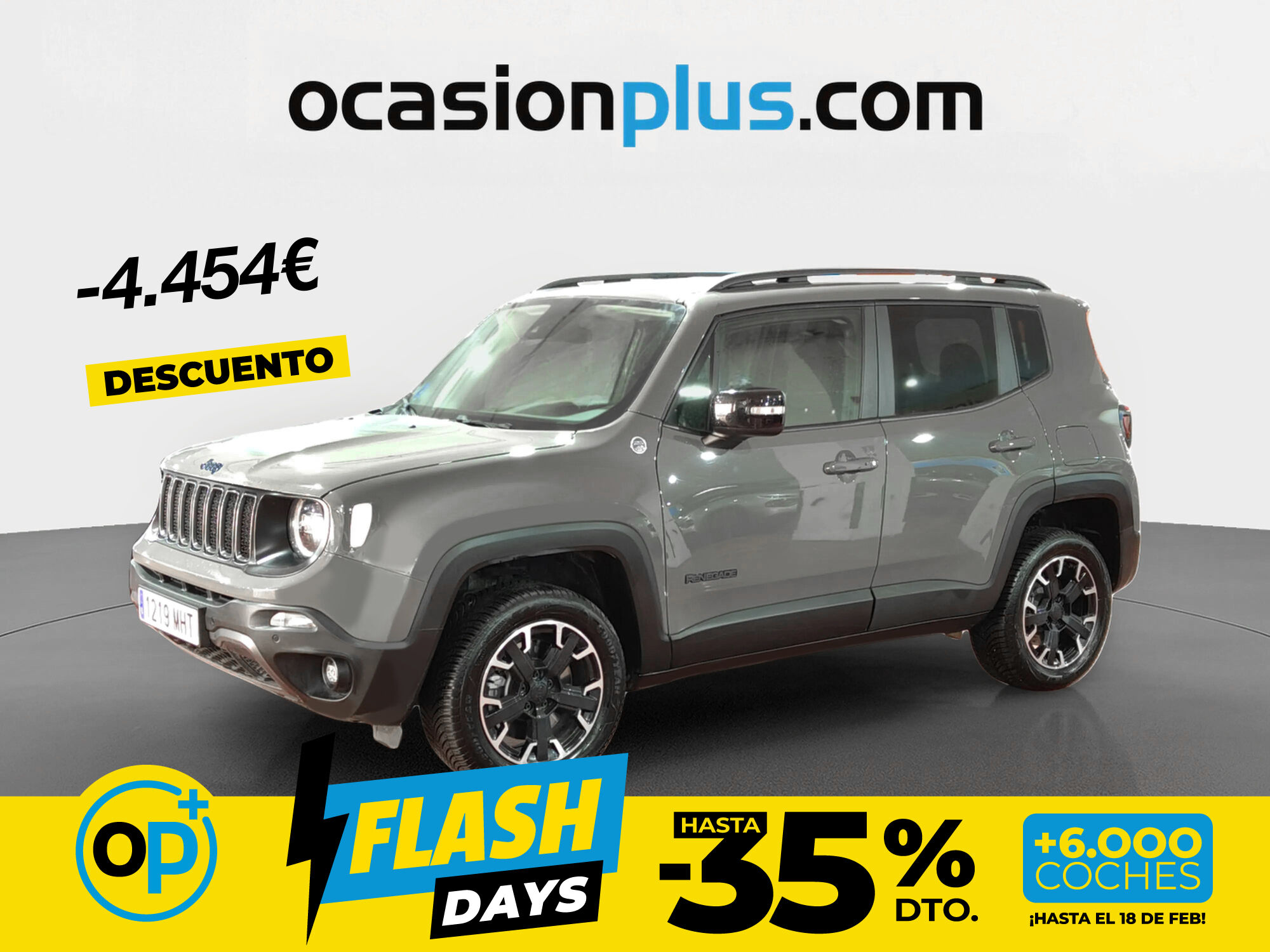 Foto del JEEP Renegade 1.3 PHEV Trailhawk 4x4 Aut. 240