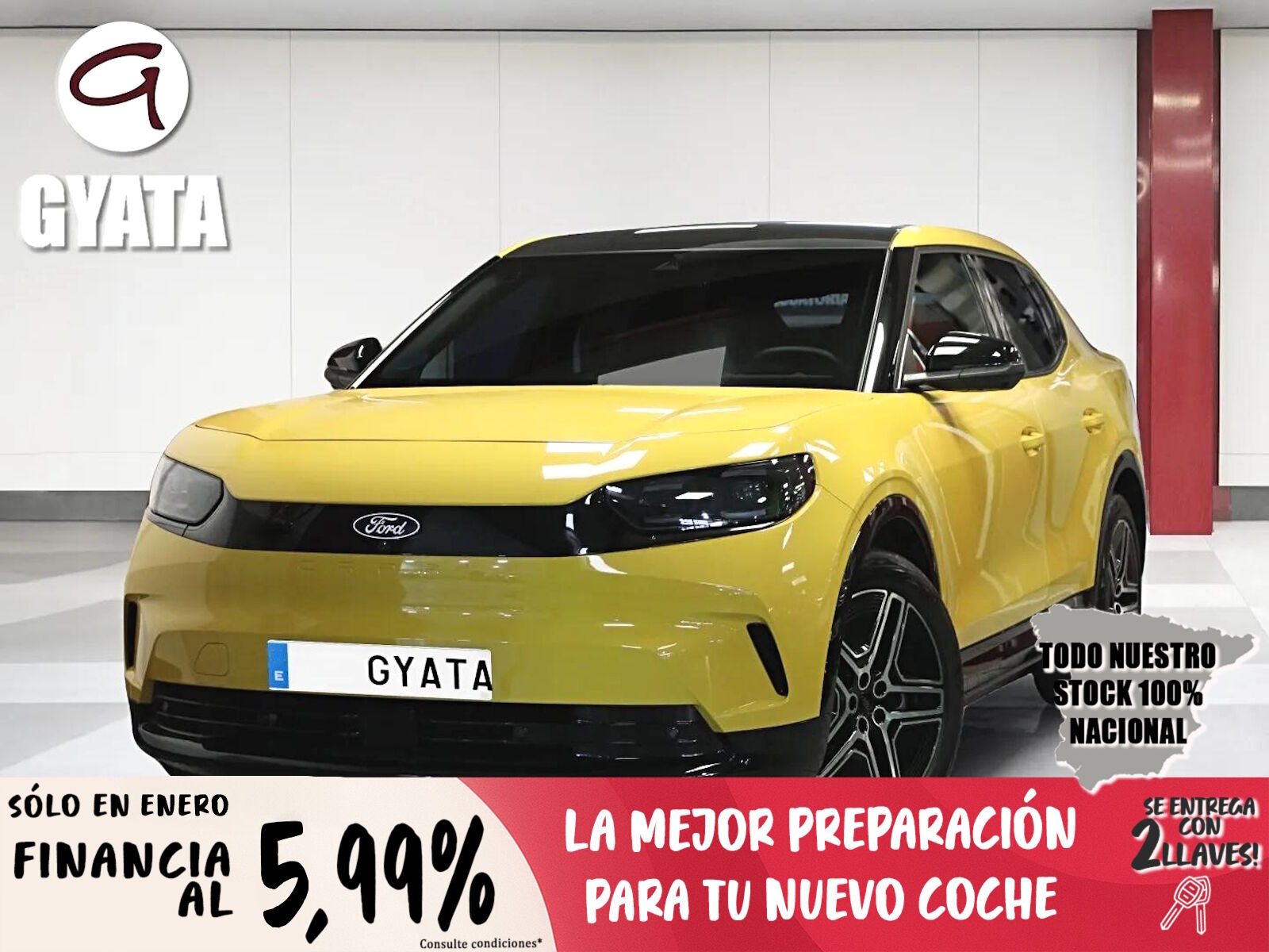 FORD Capri (CX740L Premium R. Ext. RWD 77kWh 210 kW (286 CV)) en Madrid